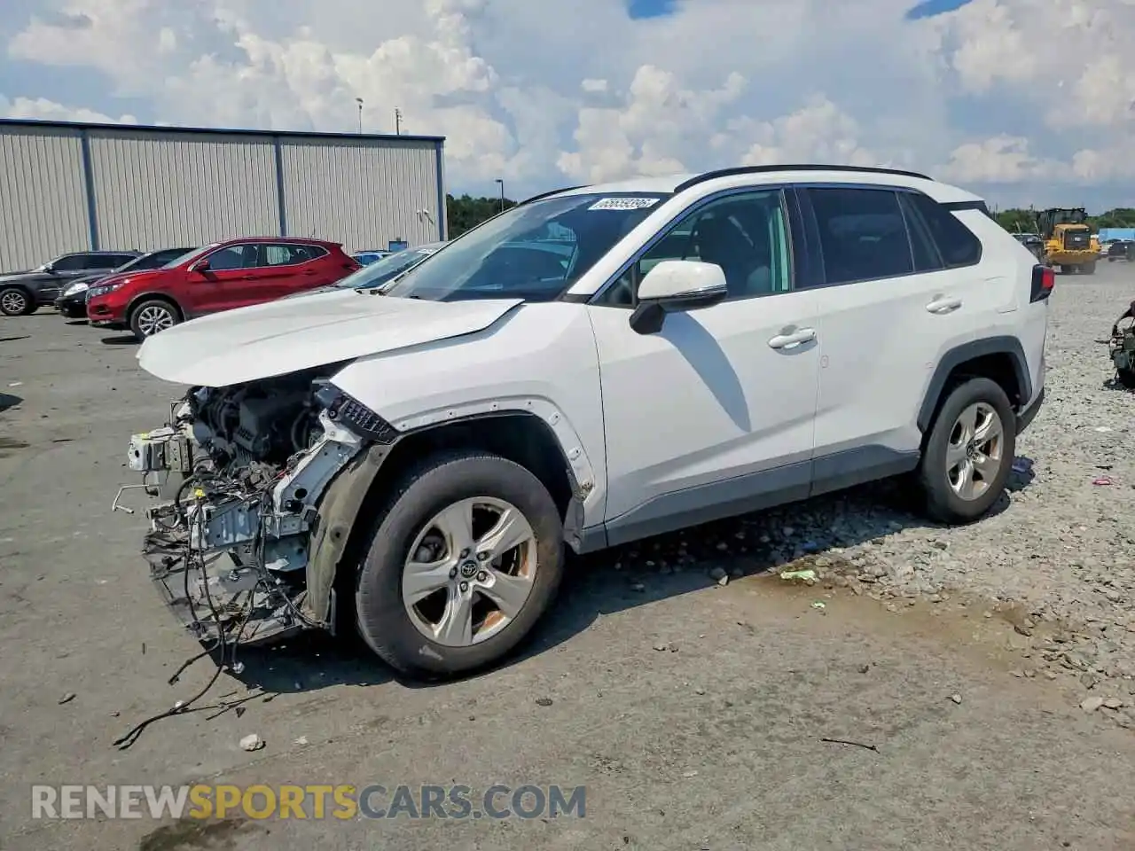 1 Photograph of a damaged car 2T3W1RFV0MC086427 TOYOTA RAV4 2021