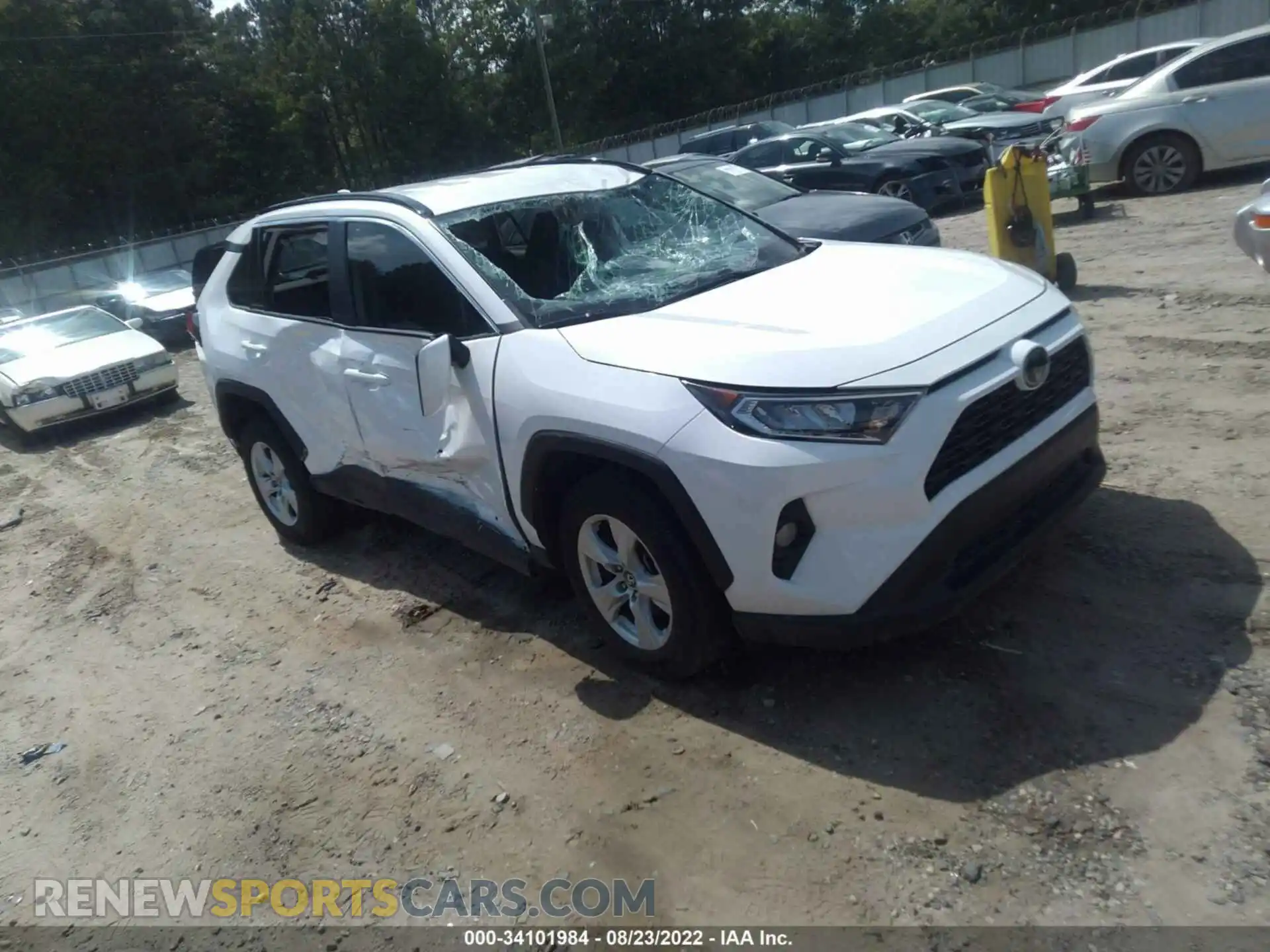 1 Photograph of a damaged car 2T3W1RFV0MC088534 TOYOTA RAV4 2021