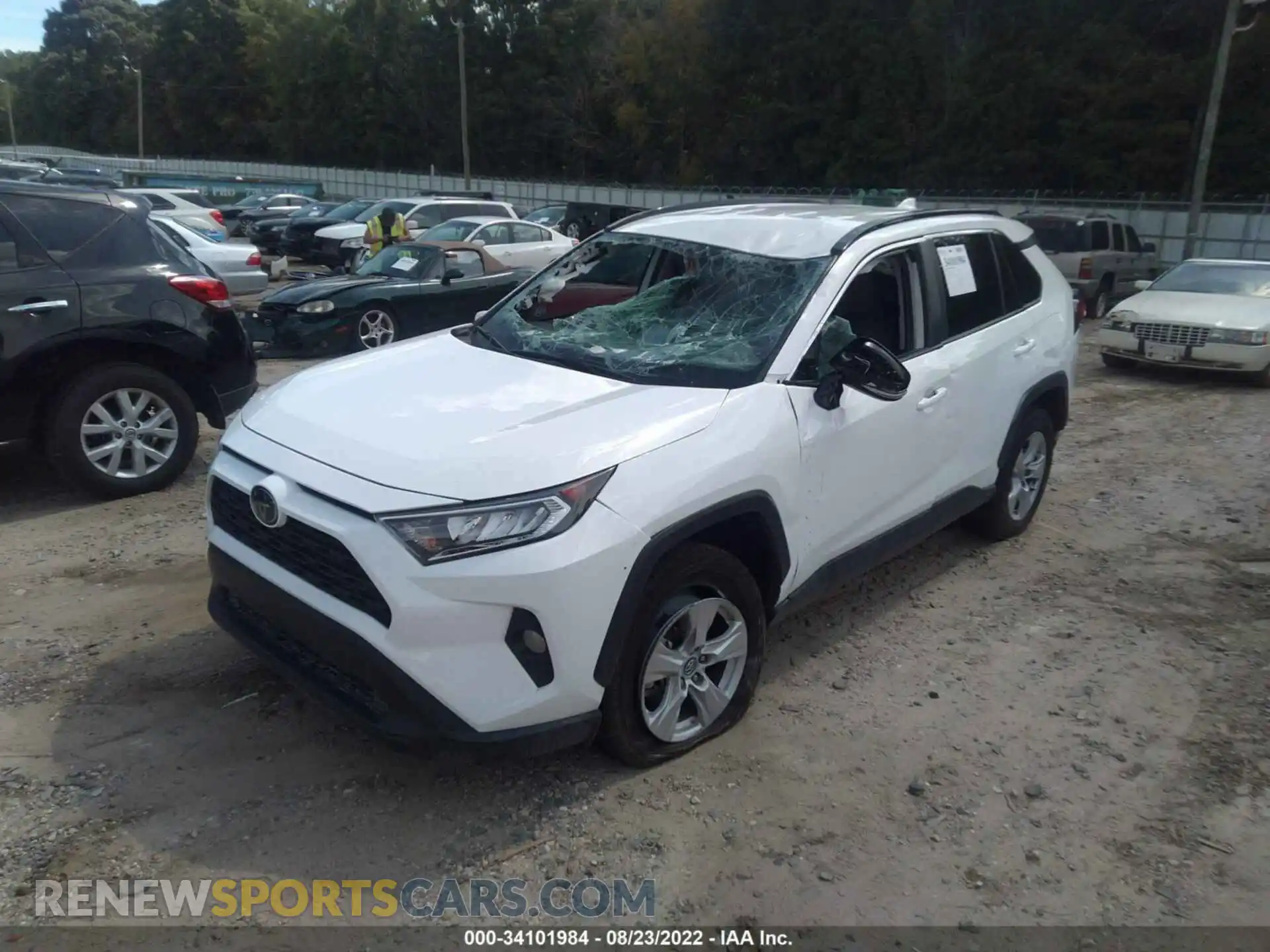 2 Photograph of a damaged car 2T3W1RFV0MC088534 TOYOTA RAV4 2021