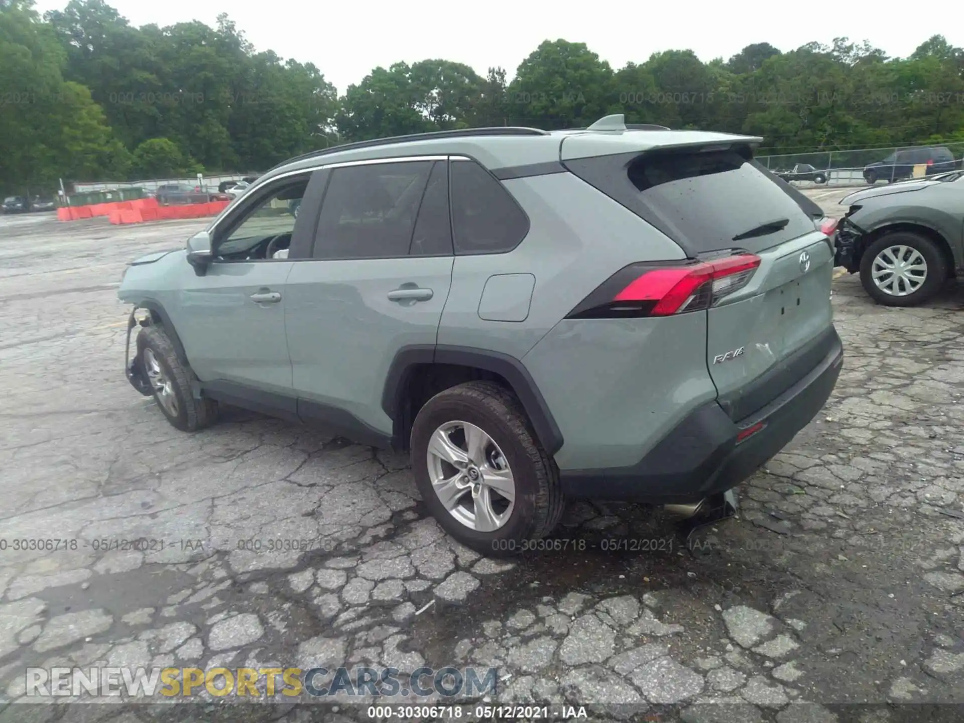 3 fotografías del automóvil dañado 2T3W1RFV0MC089358 TOYOTA RAV4 2021