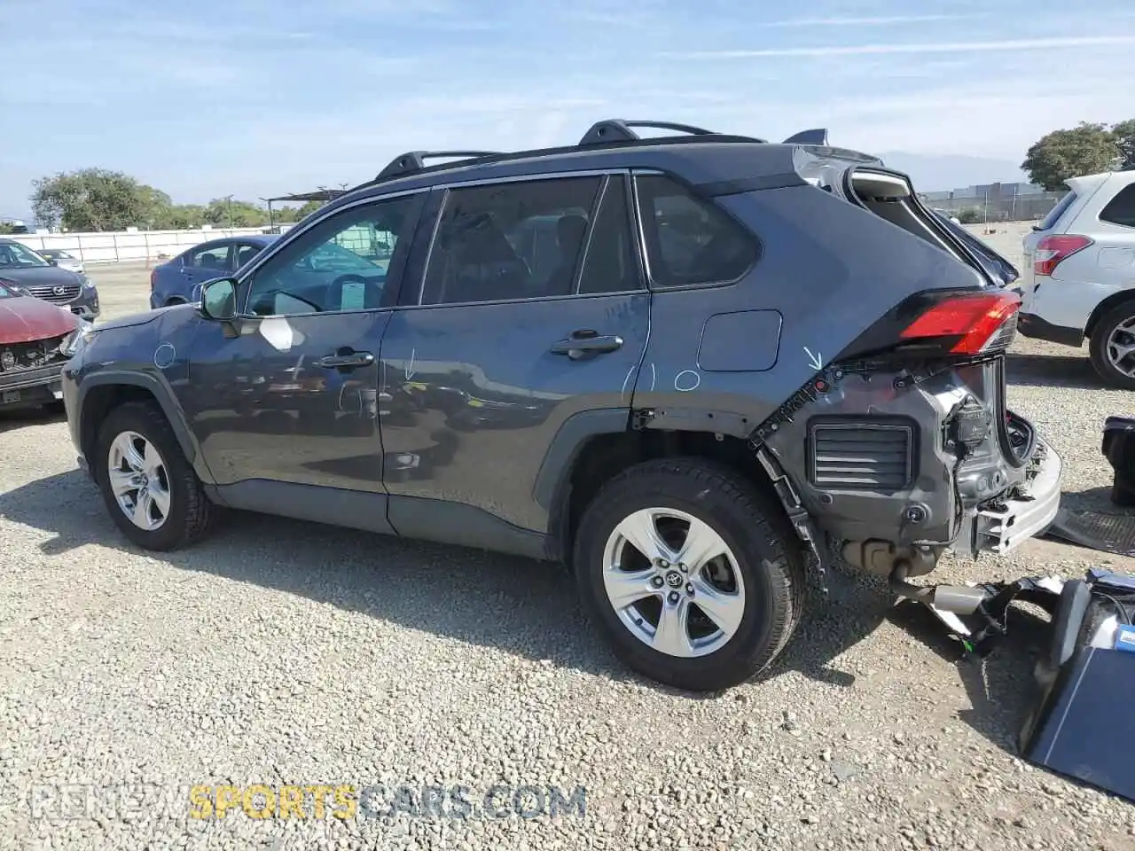 2 Photograph of a damaged car 2T3W1RFV0MC092194 TOYOTA RAV4 2021