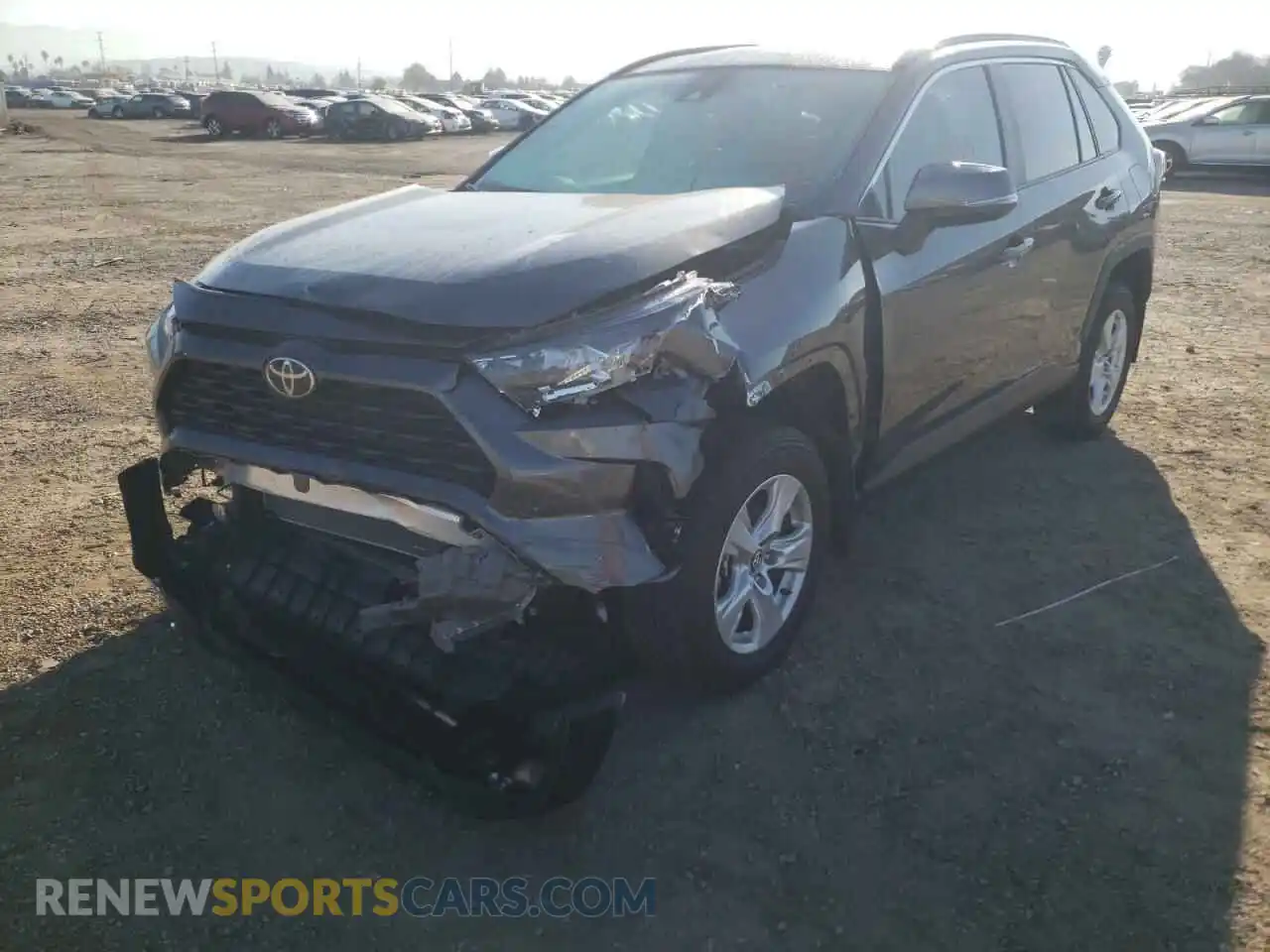 2 Photograph of a damaged car 2T3W1RFV0MC094009 TOYOTA RAV4 2021