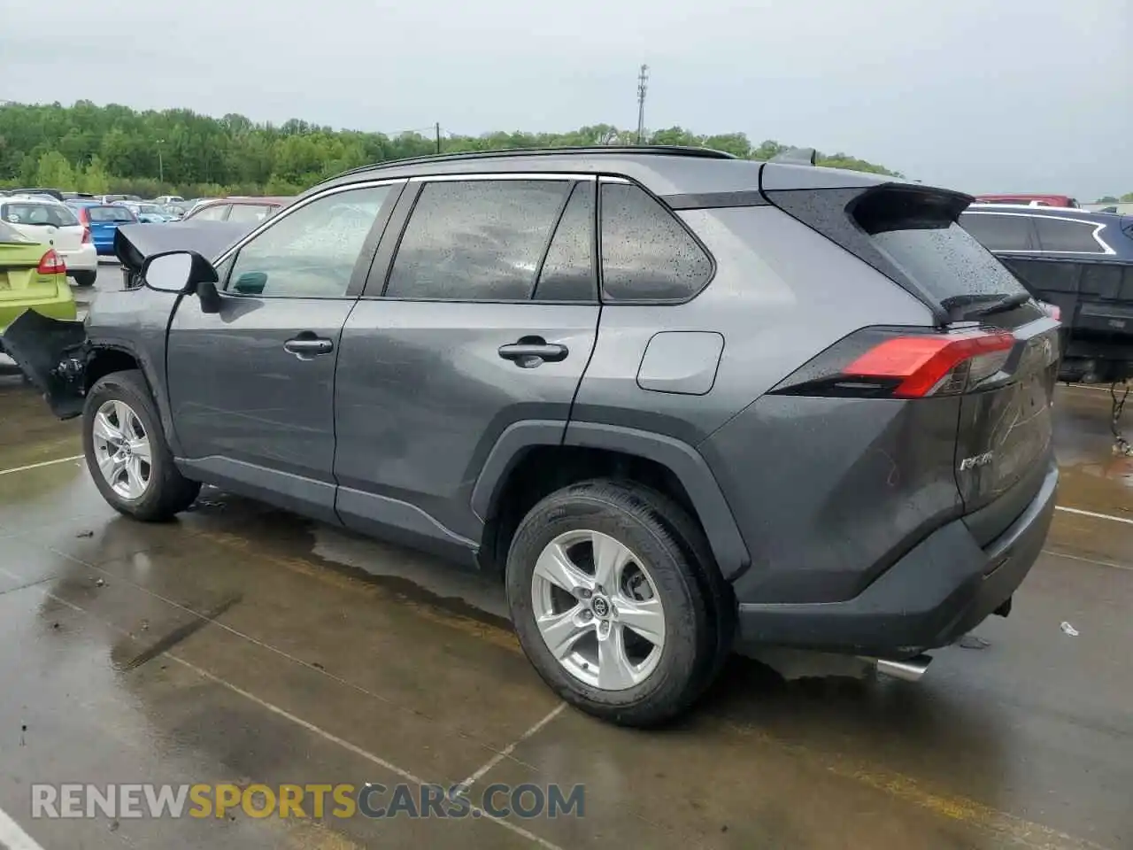 2 Photograph of a damaged car 2T3W1RFV0MC096505 TOYOTA RAV4 2021