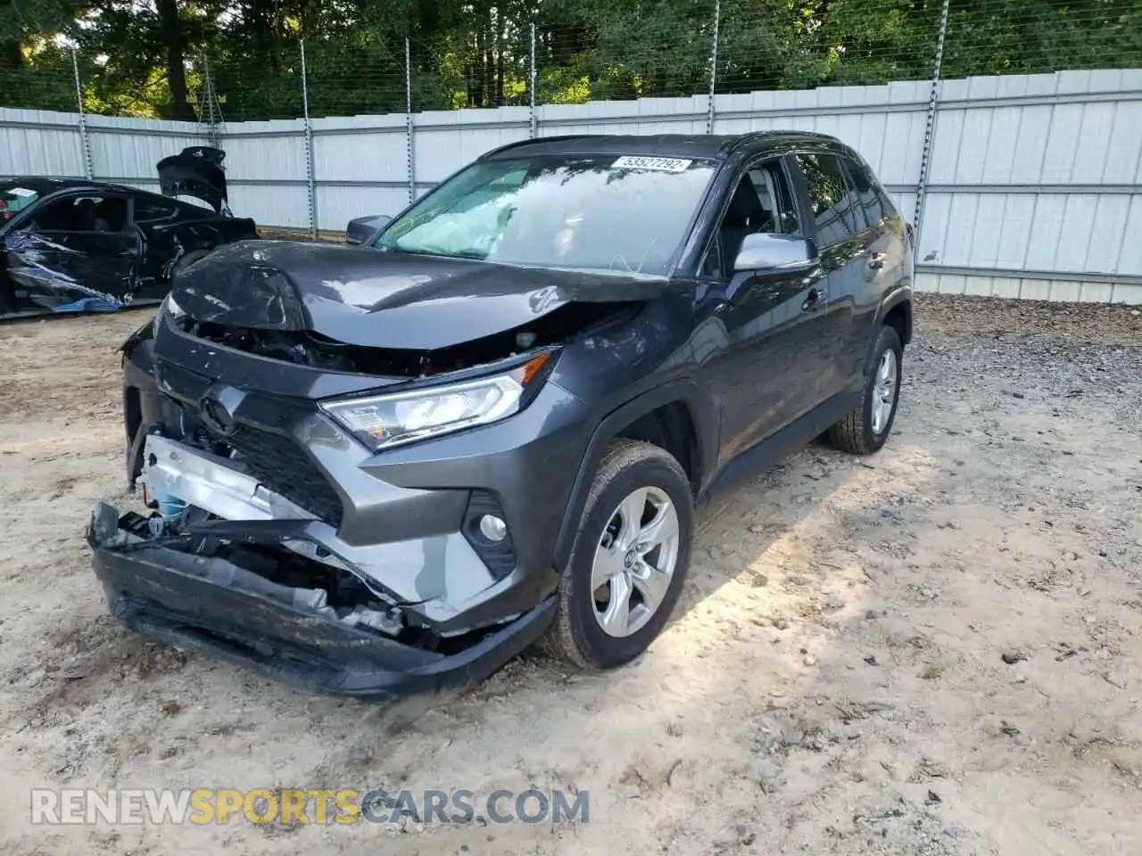 2 Photograph of a damaged car 2T3W1RFV0MC096570 TOYOTA RAV4 2021