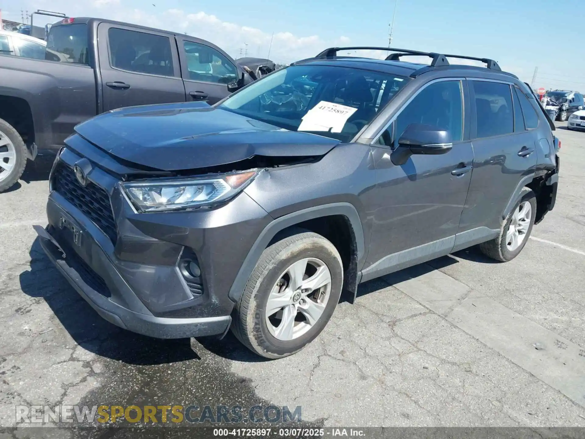 2 Photograph of a damaged car 2T3W1RFV0MC153611 TOYOTA RAV4 2021