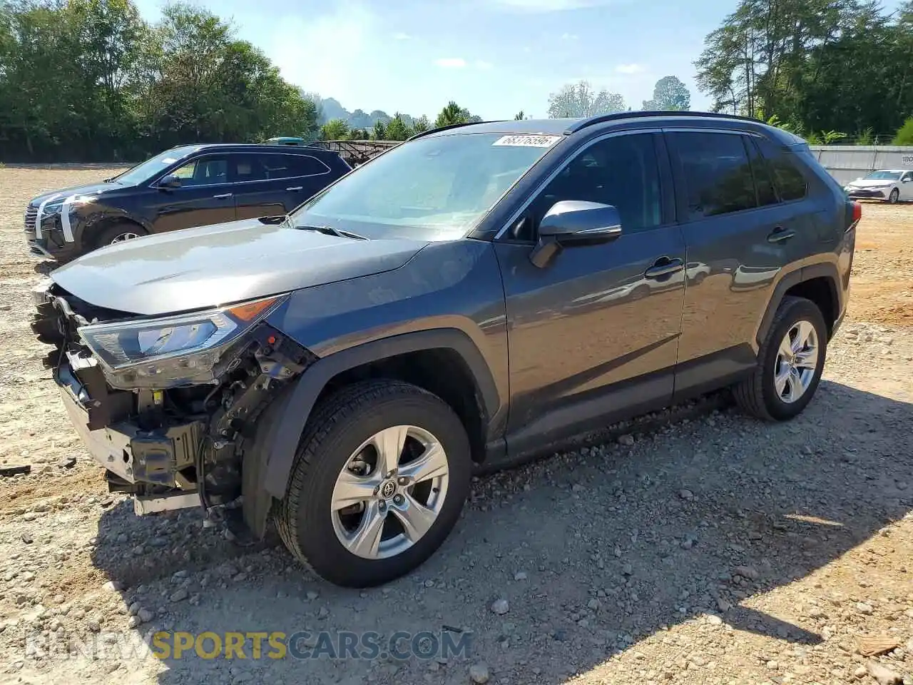 1 fotografías del automóvil dañado 2T3W1RFV0MC155102 TOYOTA RAV4 2021