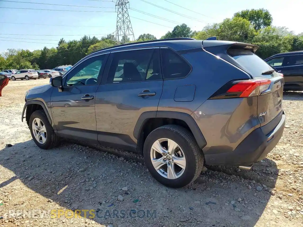 2 fotografías del automóvil dañado 2T3W1RFV0MC155102 TOYOTA RAV4 2021