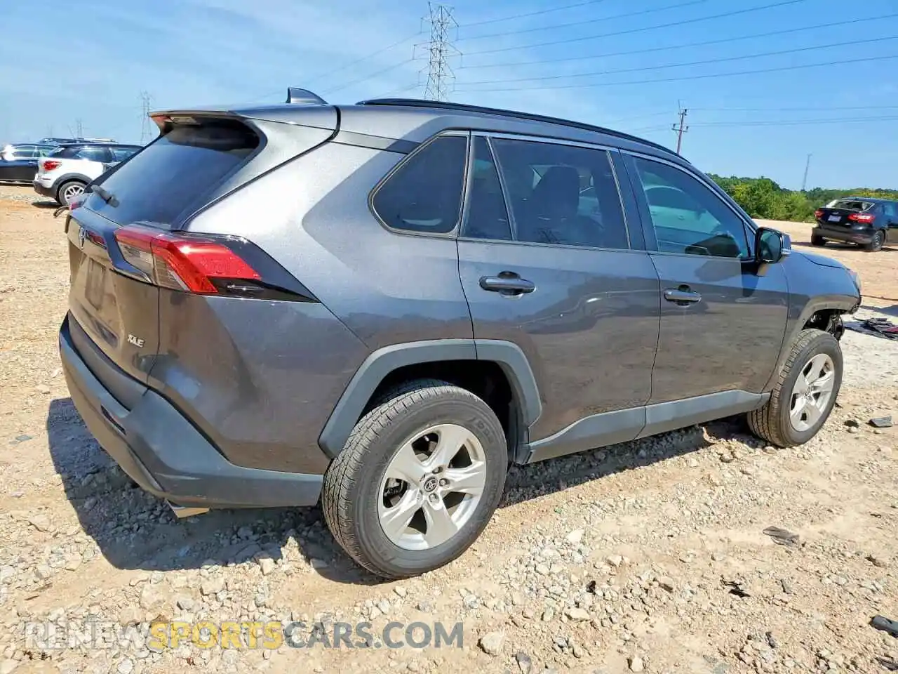 3 fotografías del automóvil dañado 2T3W1RFV0MC155102 TOYOTA RAV4 2021