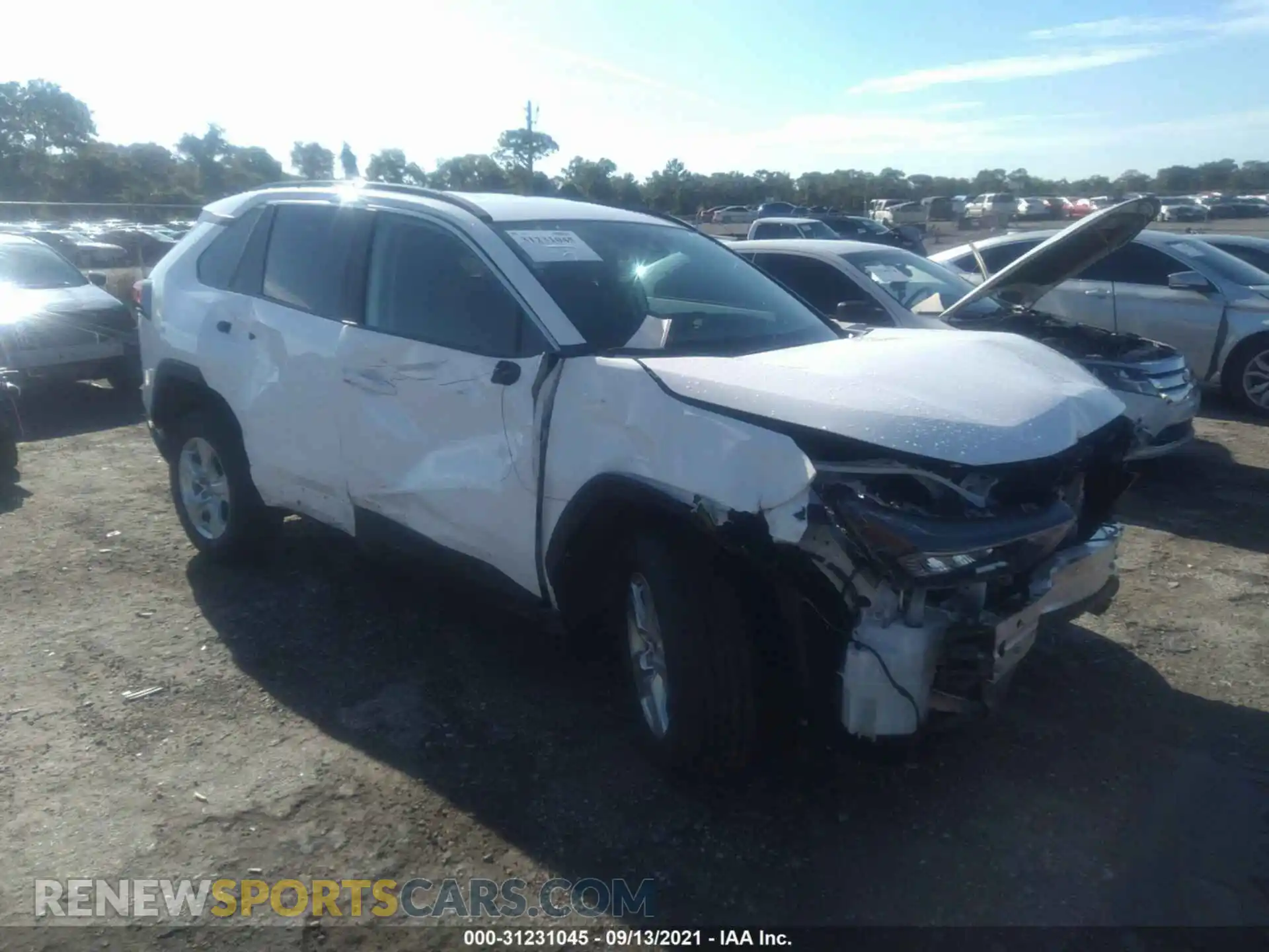 1 Photograph of a damaged car 2T3W1RFV0MC156024 TOYOTA RAV4 2021