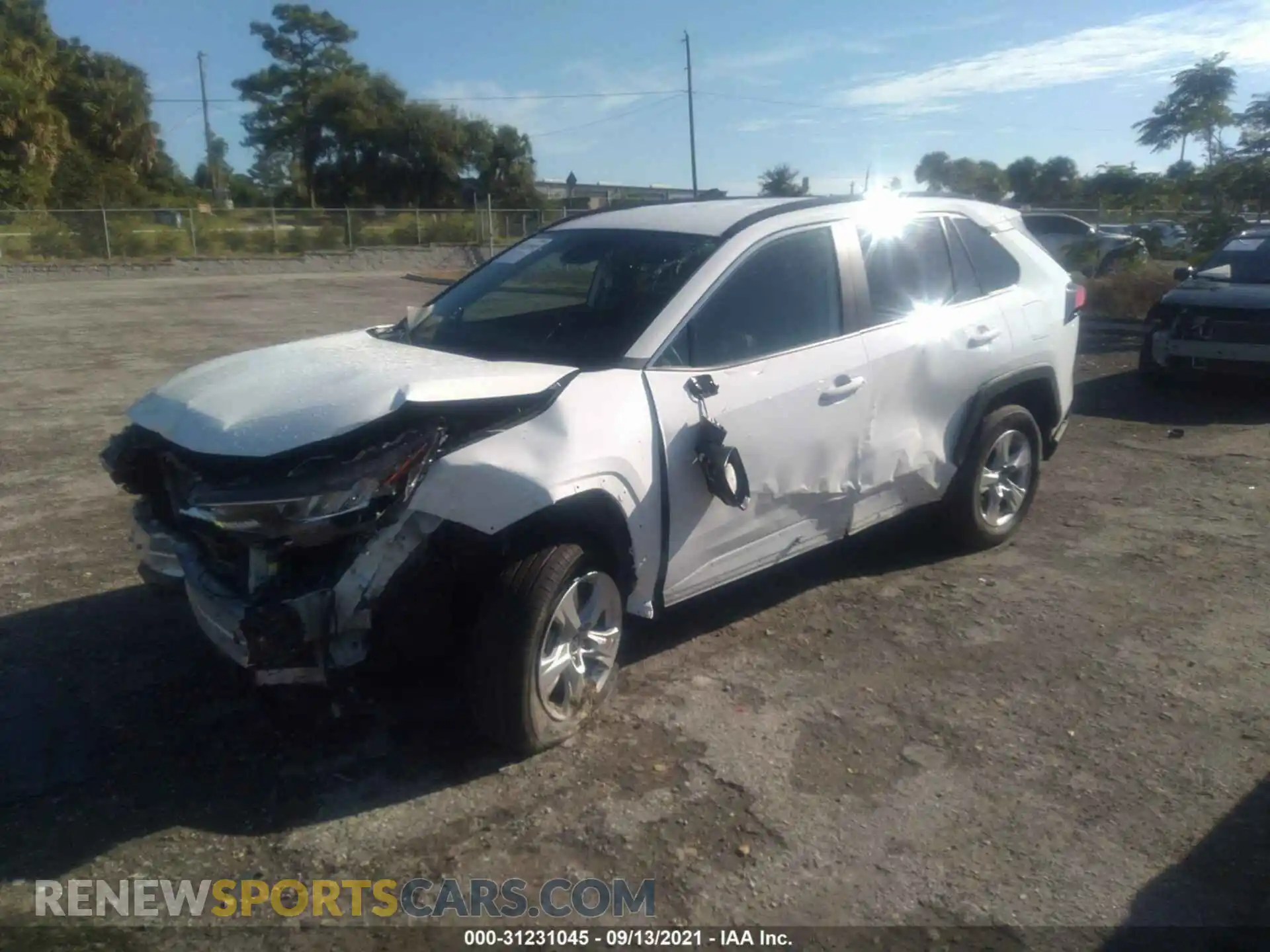 2 Photograph of a damaged car 2T3W1RFV0MC156024 TOYOTA RAV4 2021
