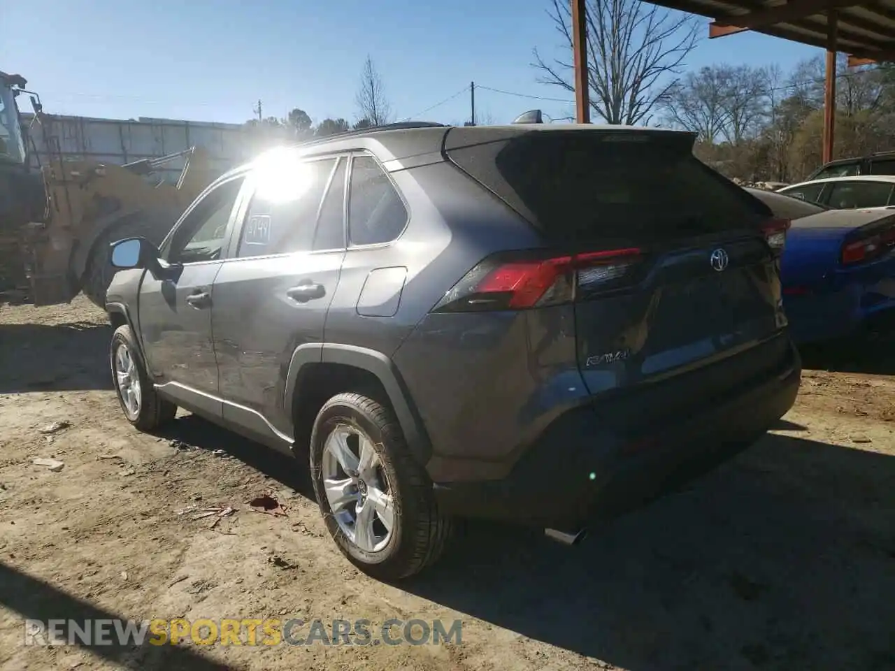 3 Photograph of a damaged car 2T3W1RFV0MC162762 TOYOTA RAV4 2021