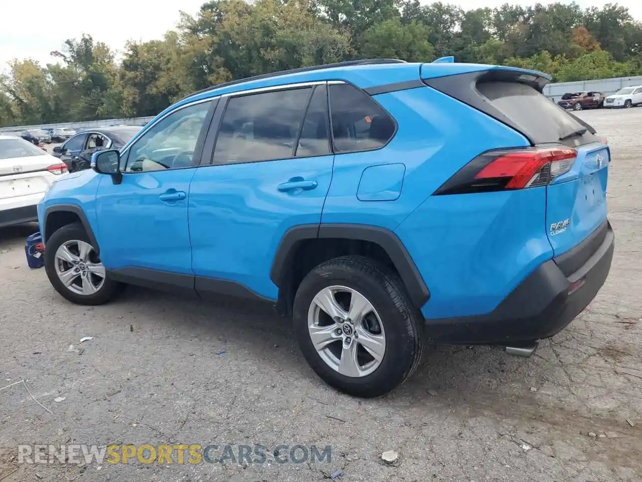 2 Photograph of a damaged car 2T3W1RFV0MW127881 TOYOTA RAV4 2021