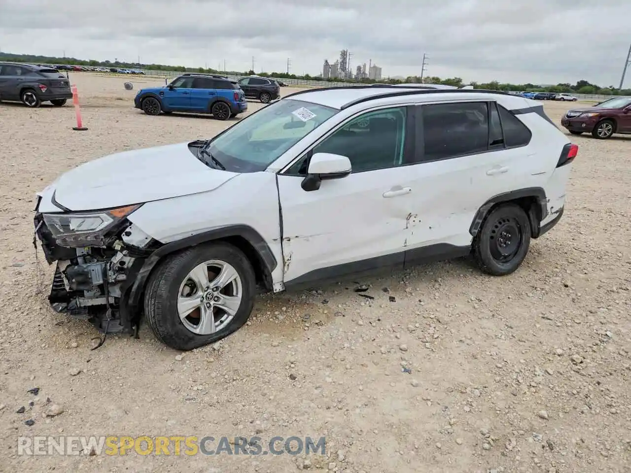 1 fotografías del automóvil dañado 2T3W1RFV0MW136595 TOYOTA RAV4 2021