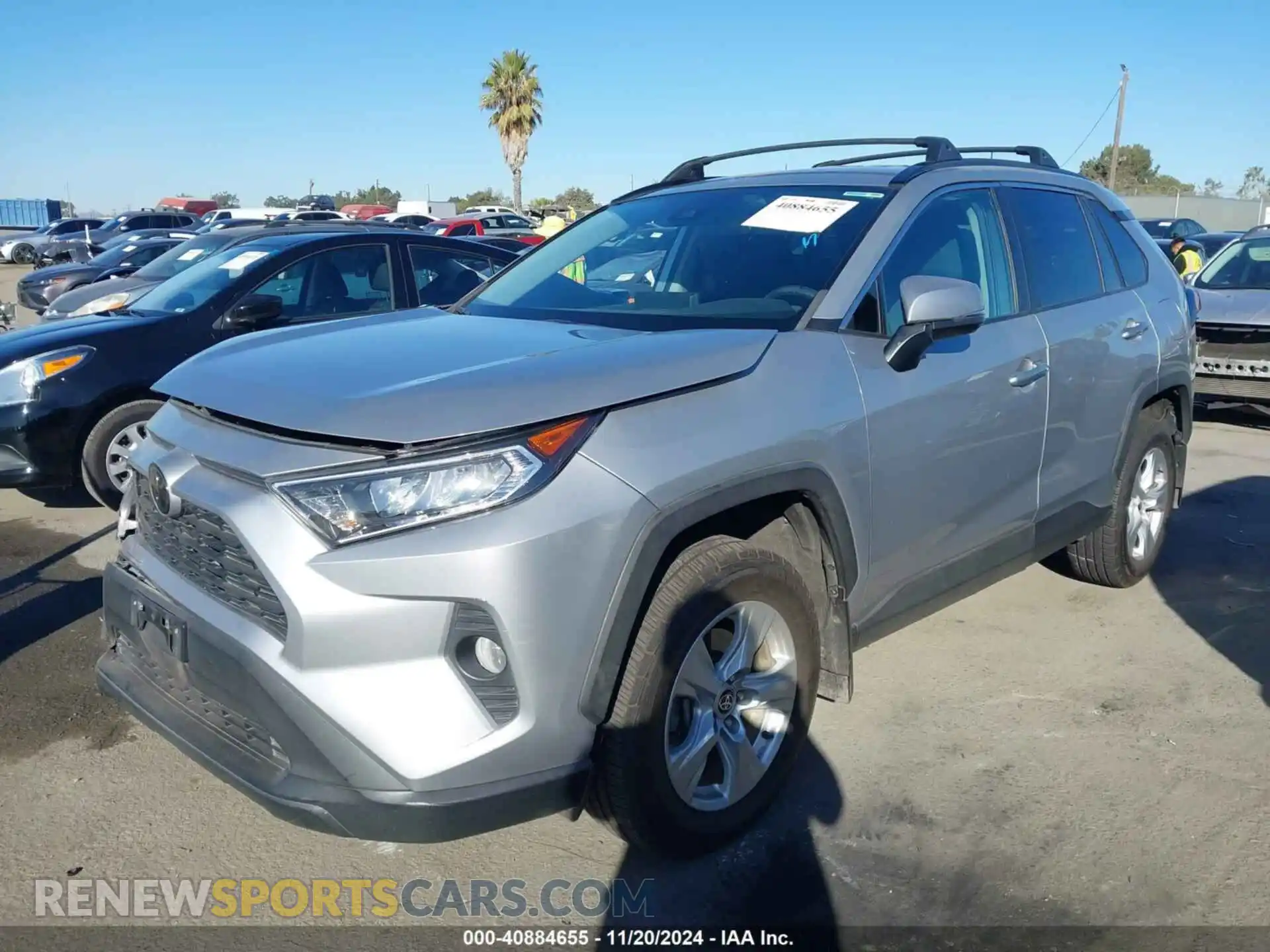 2 Photograph of a damaged car 2T3W1RFV0MW147581 TOYOTA RAV4 2021