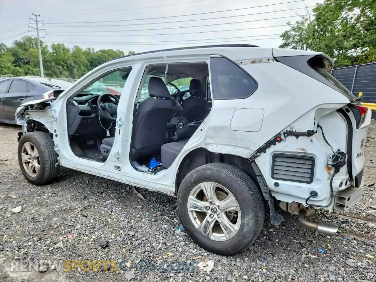 2 Photograph of a damaged car 2T3W1RFV0MW156569 TOYOTA RAV4 2021