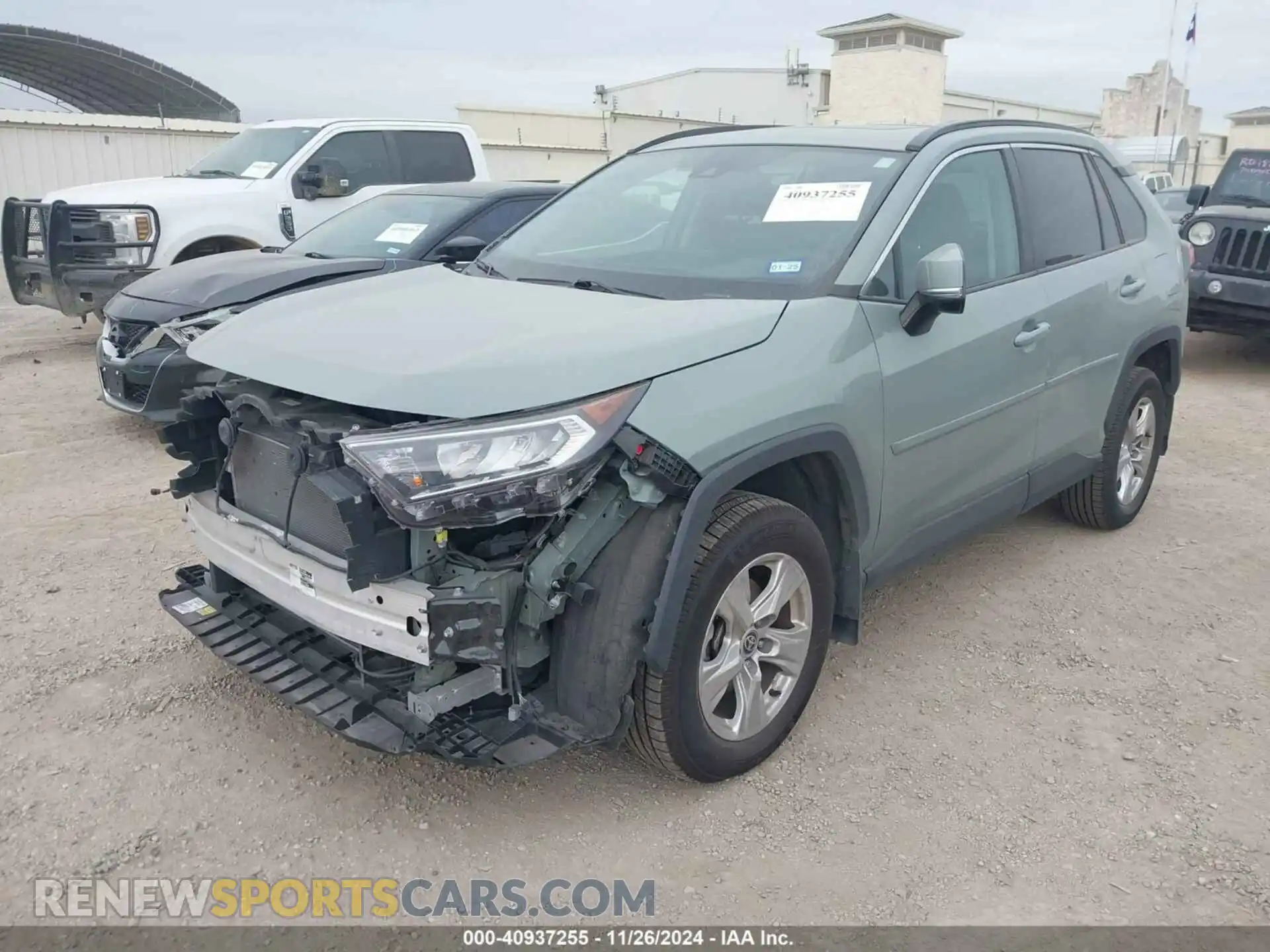 2 Photograph of a damaged car 2T3W1RFV0MW176224 TOYOTA RAV4 2021