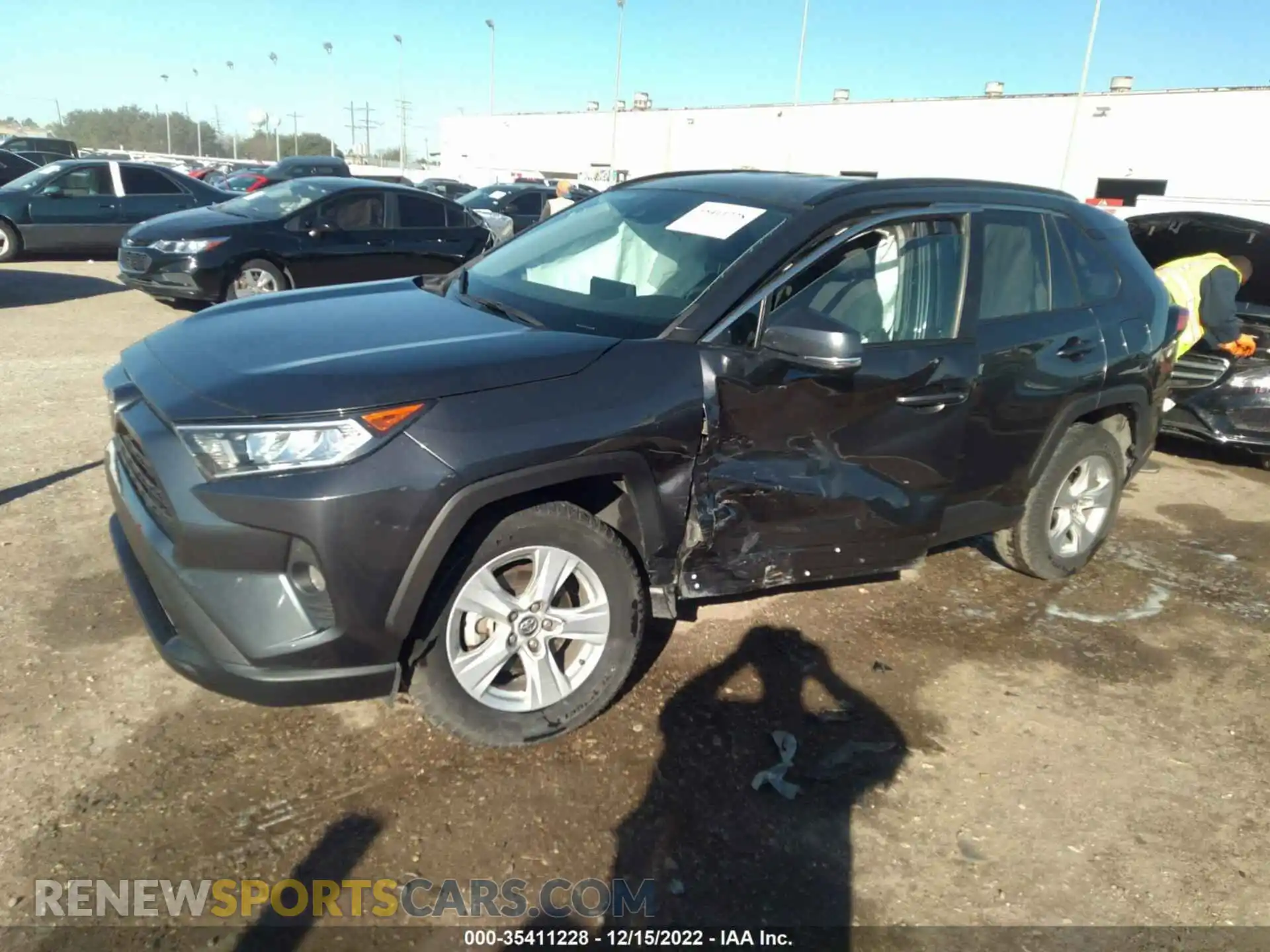 2 Photograph of a damaged car 2T3W1RFV1MC086338 TOYOTA RAV4 2021