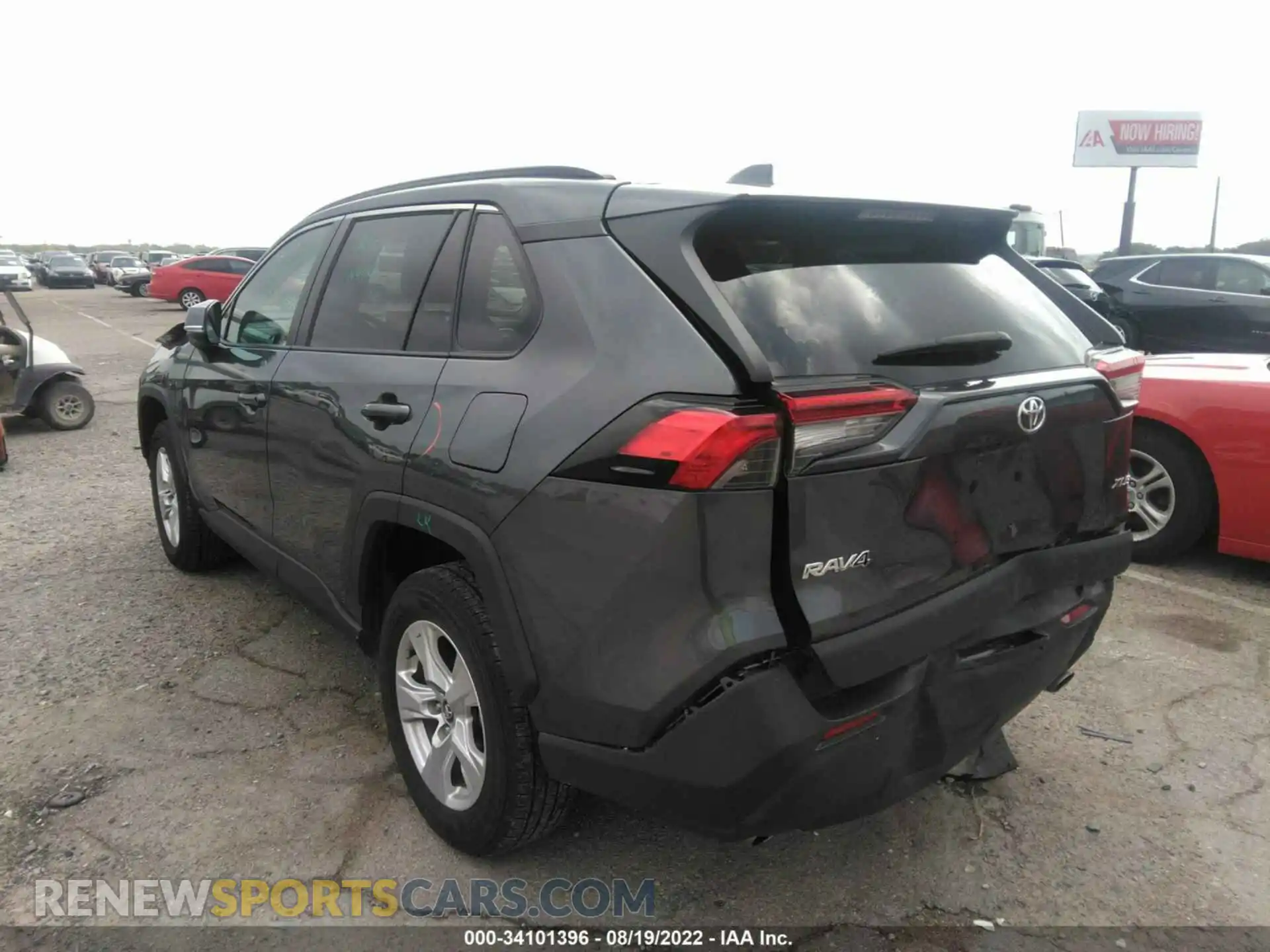 3 Photograph of a damaged car 2T3W1RFV1MC095458 TOYOTA RAV4 2021