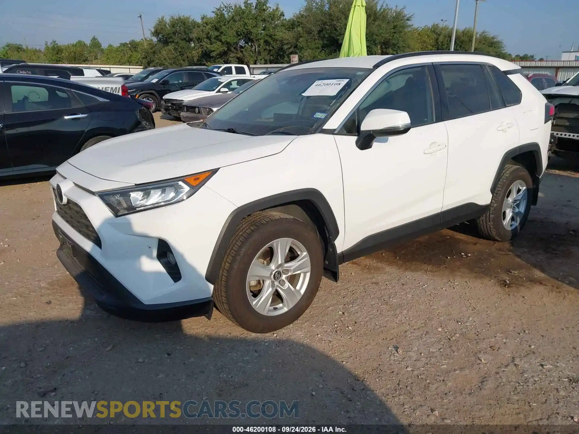 2 Photograph of a damaged car 2T3W1RFV1MC098313 TOYOTA RAV4 2021