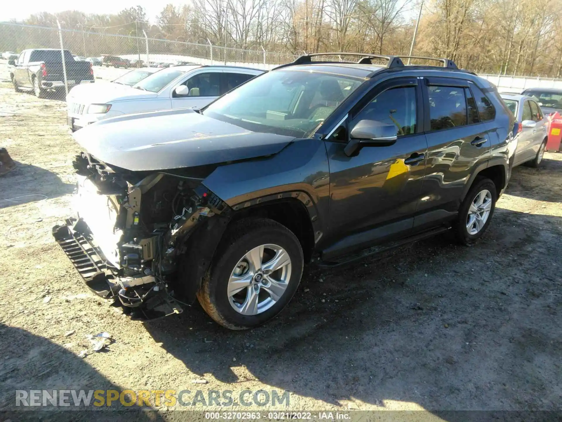 2 Photograph of a damaged car 2T3W1RFV1MC105387 TOYOTA RAV4 2021