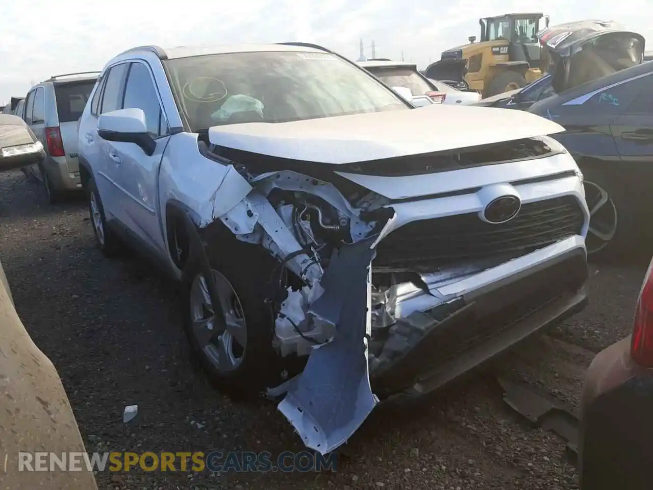 1 Photograph of a damaged car 2T3W1RFV1MC106992 TOYOTA RAV4 2021