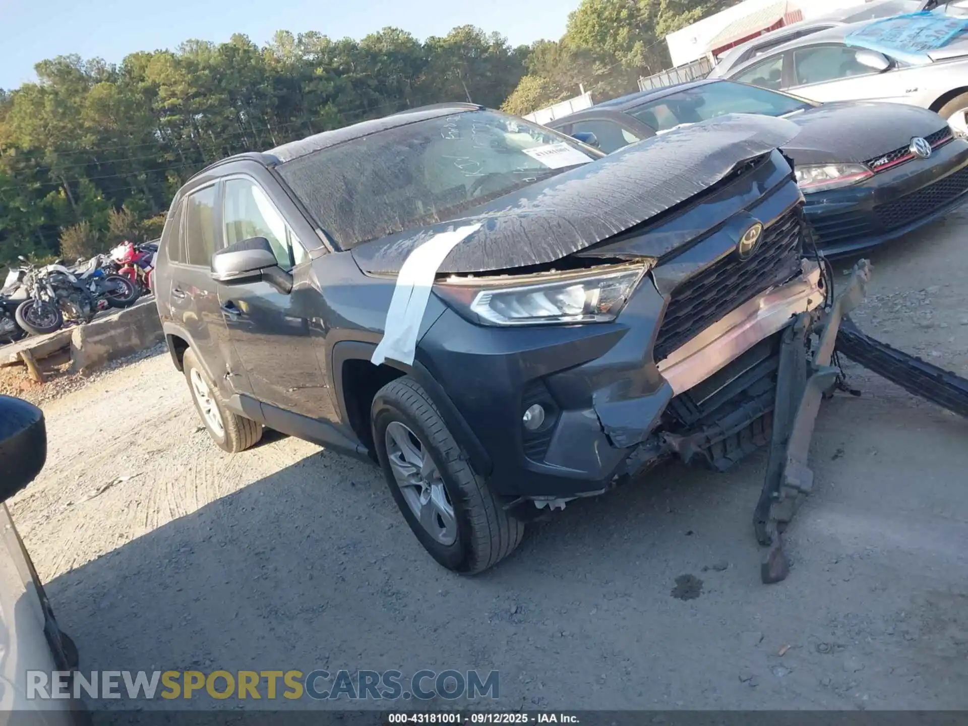 1 Photograph of a damaged car 2T3W1RFV1MC107771 TOYOTA RAV4 2021