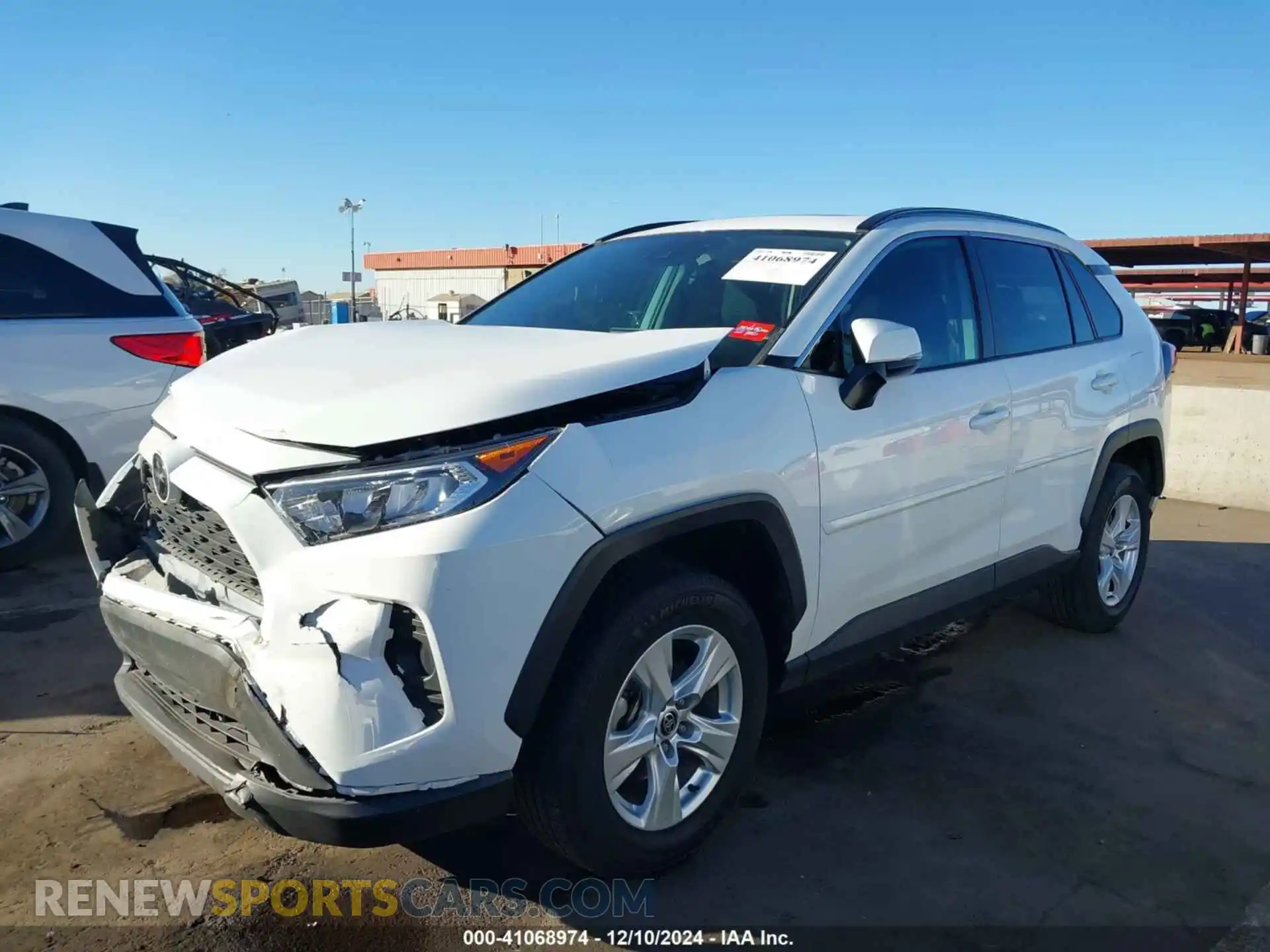 2 Photograph of a damaged car 2T3W1RFV1MC109021 TOYOTA RAV4 2021