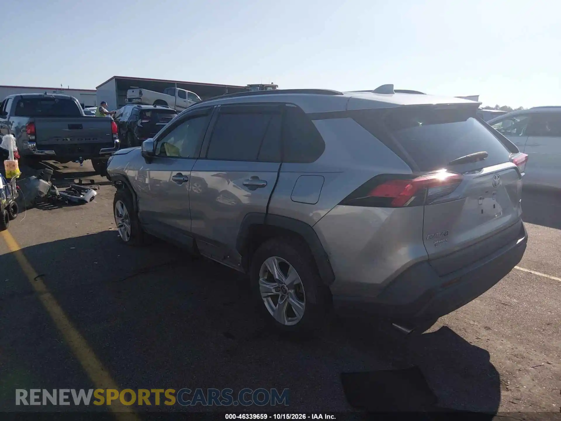 3 fotografías del automóvil dañado 2T3W1RFV1MC121167 TOYOTA RAV4 2021