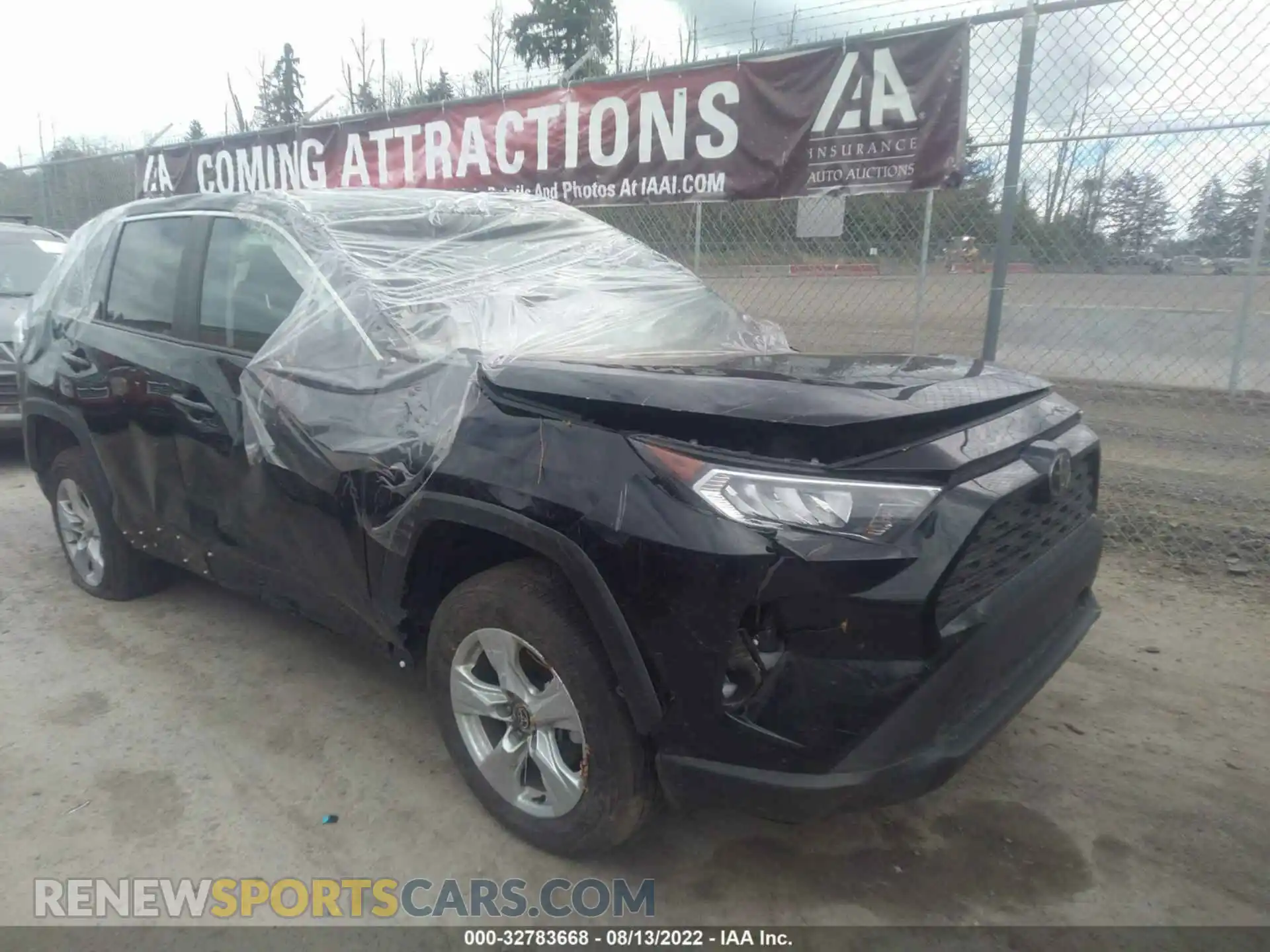1 Photograph of a damaged car 2T3W1RFV1MC126997 TOYOTA RAV4 2021