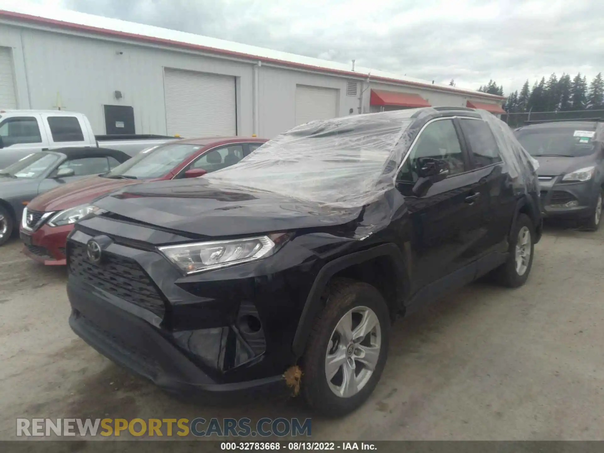 2 Photograph of a damaged car 2T3W1RFV1MC126997 TOYOTA RAV4 2021