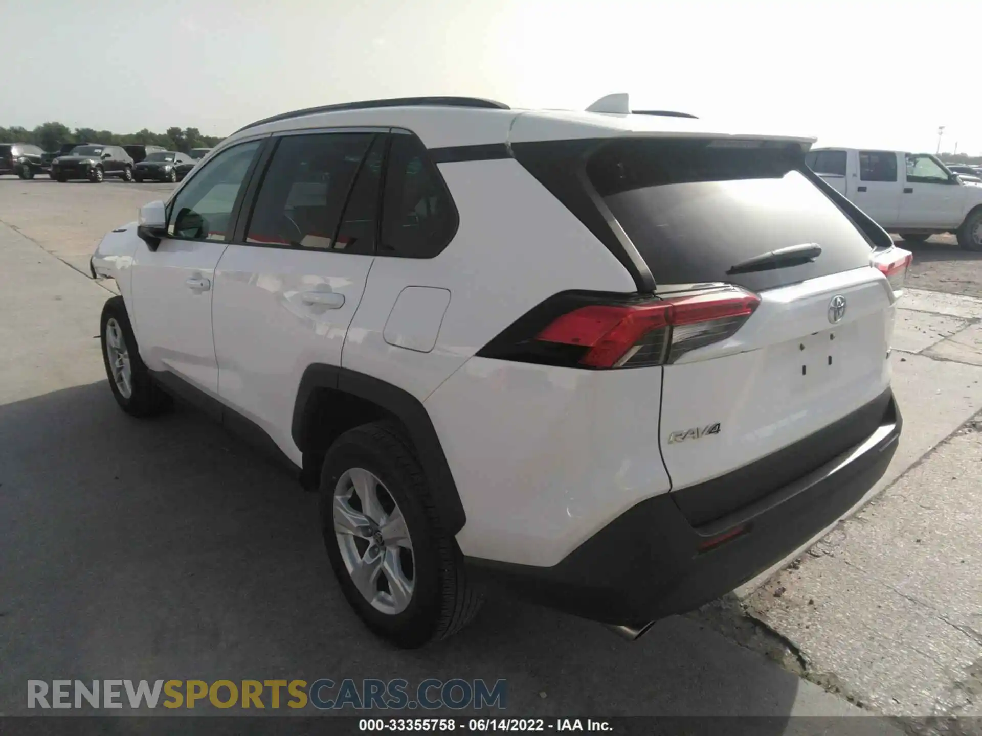 3 fotografías del automóvil dañado 2T3W1RFV1MC132749 TOYOTA RAV4 2021