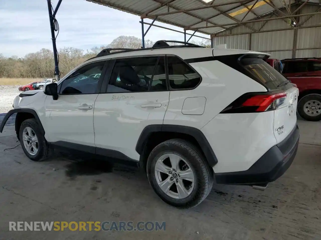 2 Photograph of a damaged car 2T3W1RFV1MC136574 TOYOTA RAV4 2021