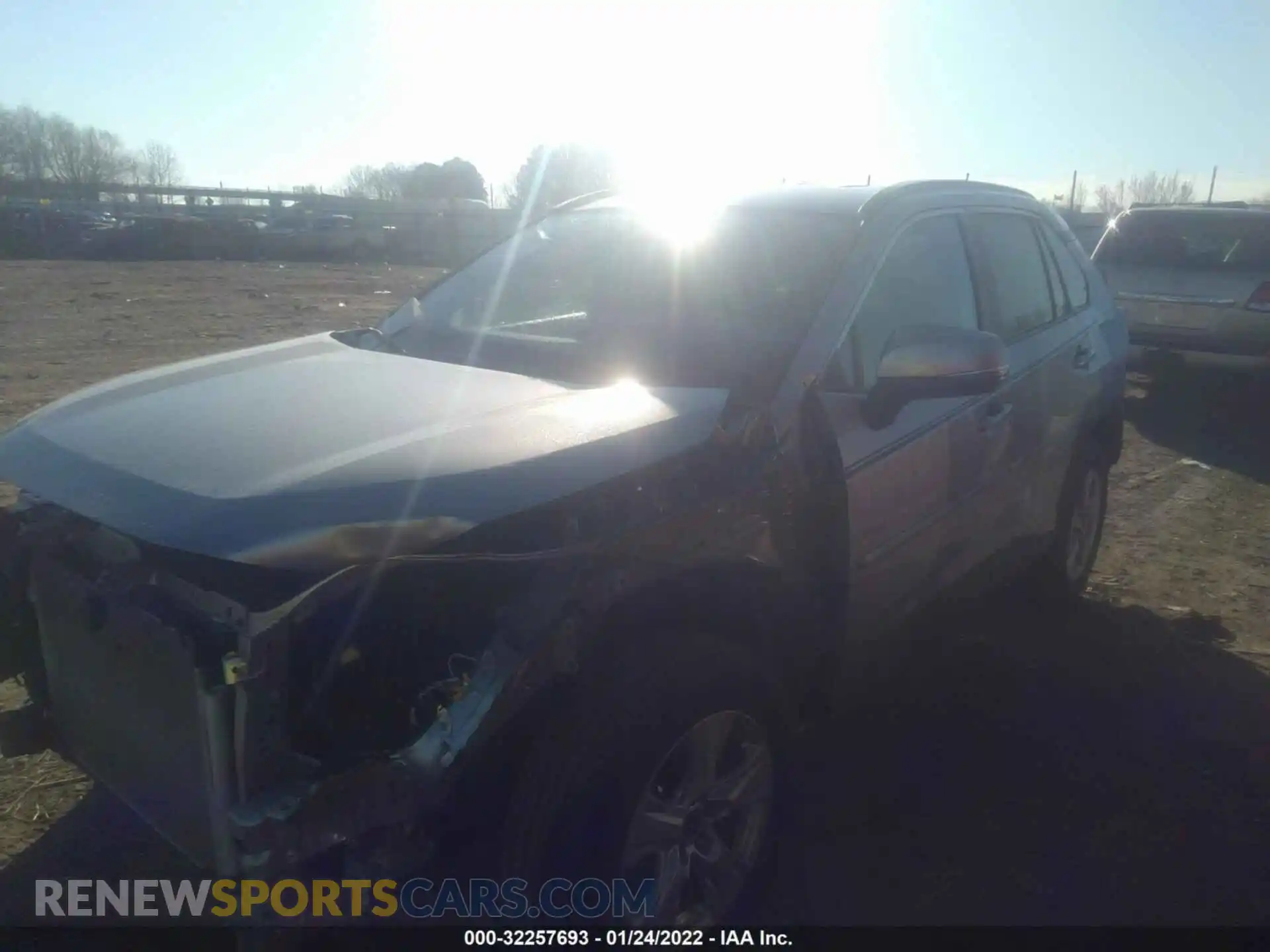 2 Photograph of a damaged car 2T3W1RFV1MC142696 TOYOTA RAV4 2021