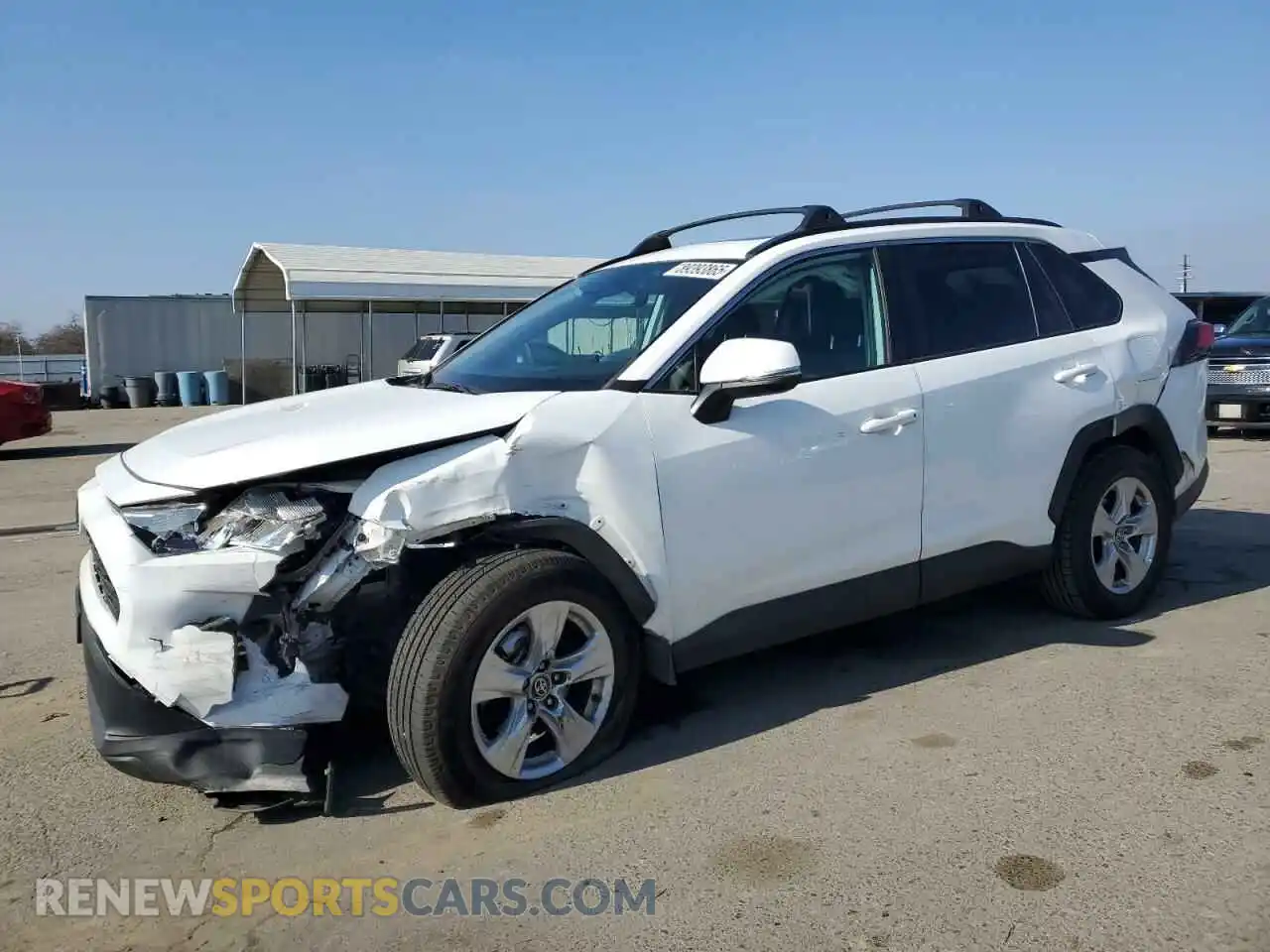 1 Photograph of a damaged car 2T3W1RFV1MC143489 TOYOTA RAV4 2021
