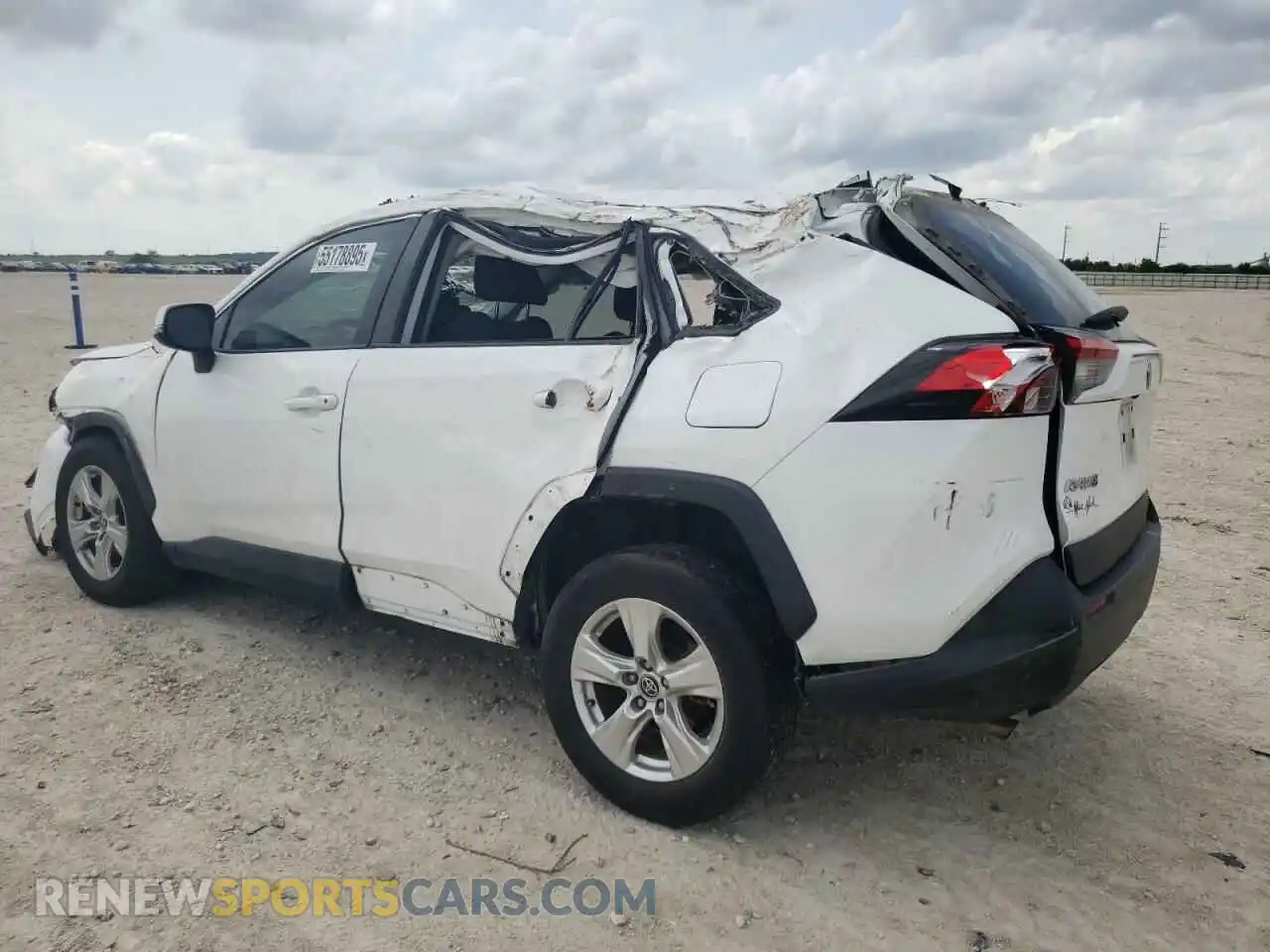 2 Photograph of a damaged car 2T3W1RFV1MC155299 TOYOTA RAV4 2021