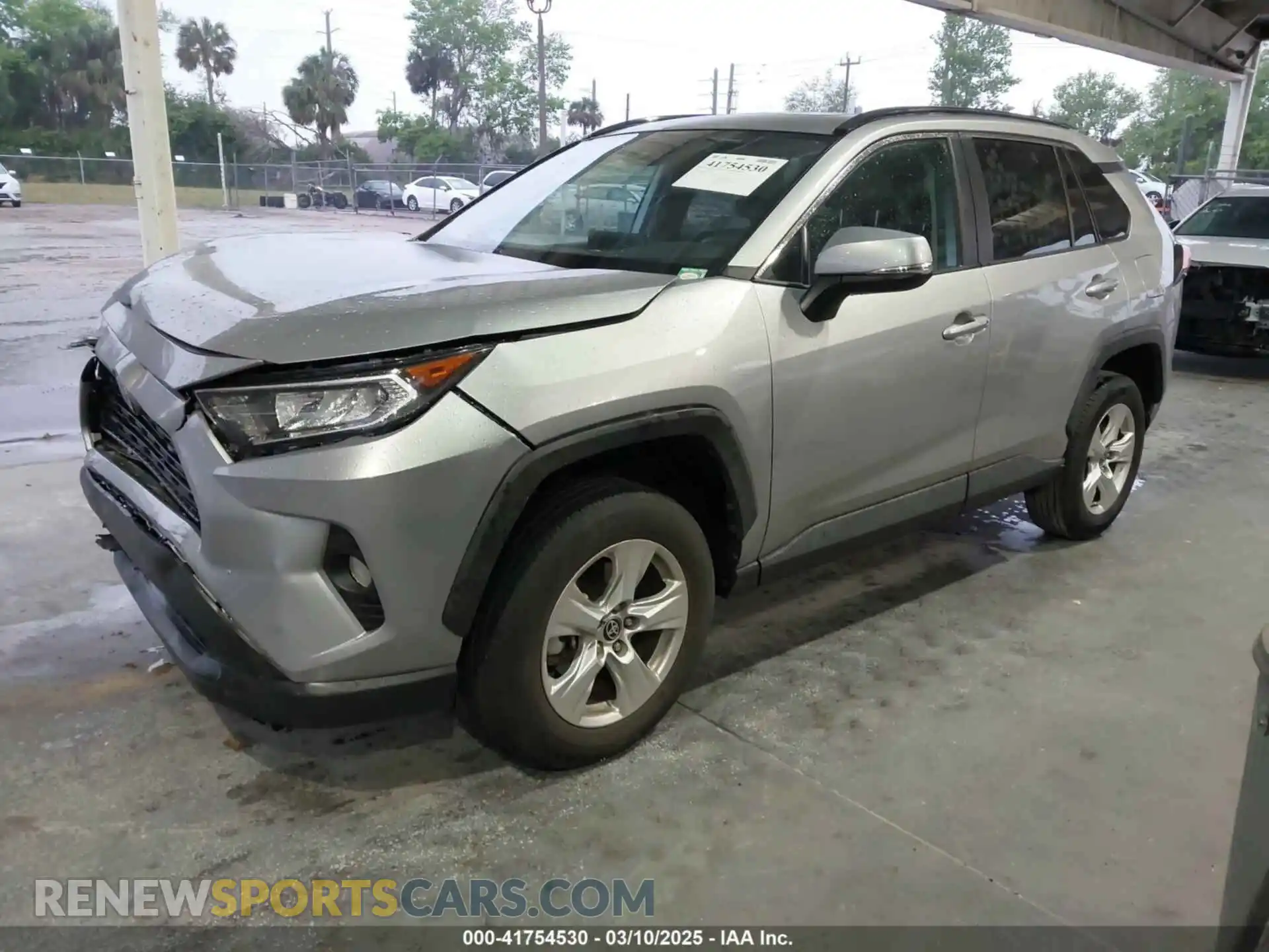 2 Photograph of a damaged car 2T3W1RFV1MC160518 TOYOTA RAV4 2021