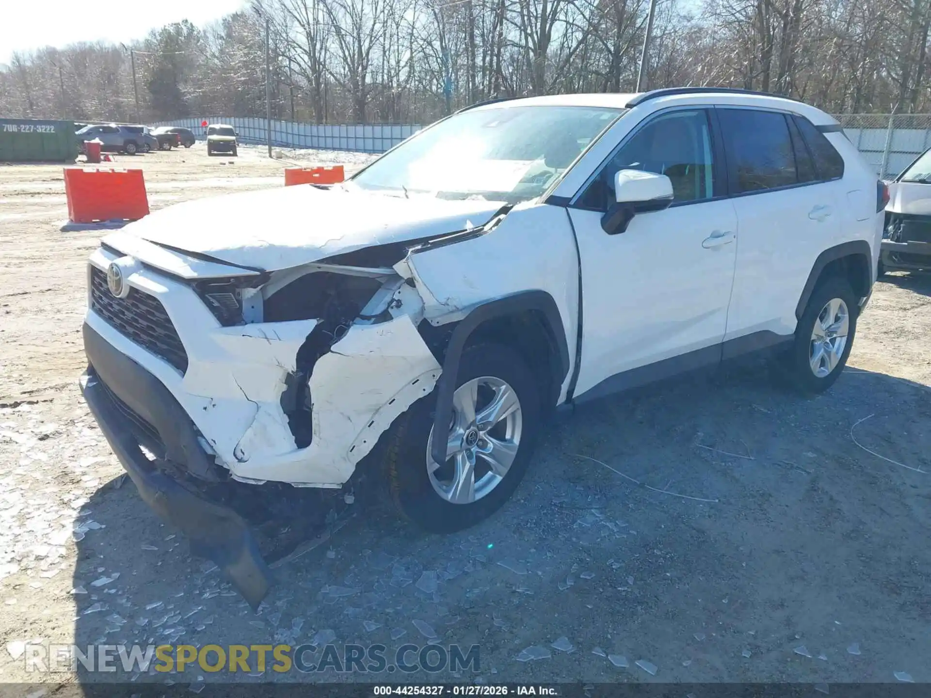 2 Photograph of a damaged car 2T3W1RFV1MC160907 TOYOTA RAV4 2021
