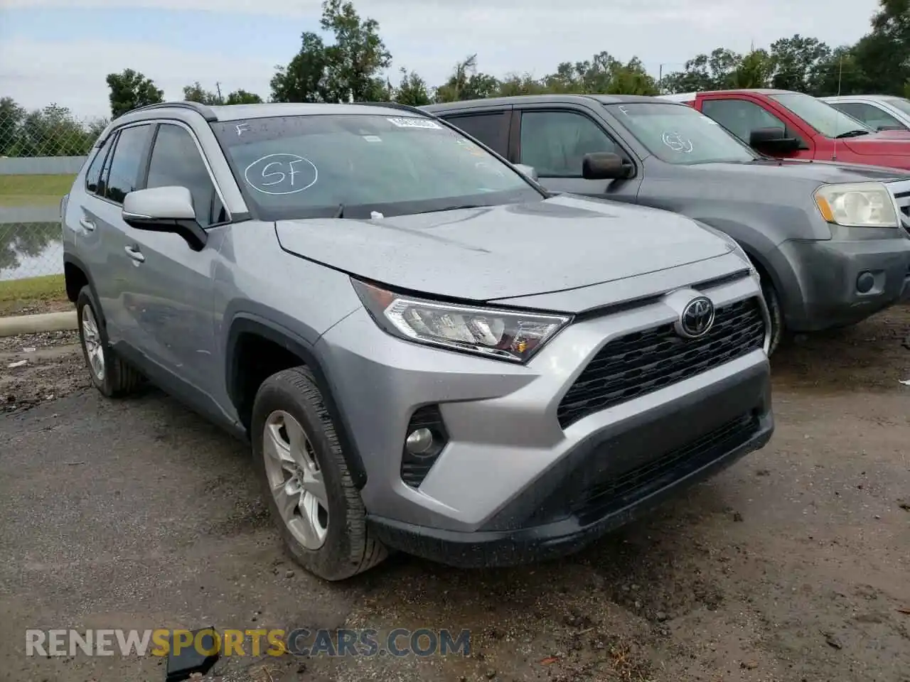 1 Фотография поврежденного автомобиля 2T3W1RFV1MC165461 TOYOTA RAV4 2021