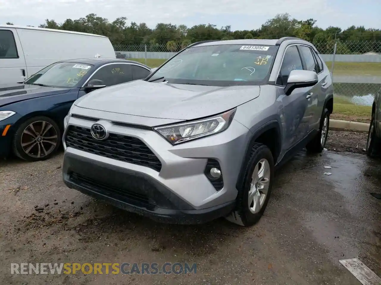 2 Фотография поврежденного автомобиля 2T3W1RFV1MC165461 TOYOTA RAV4 2021