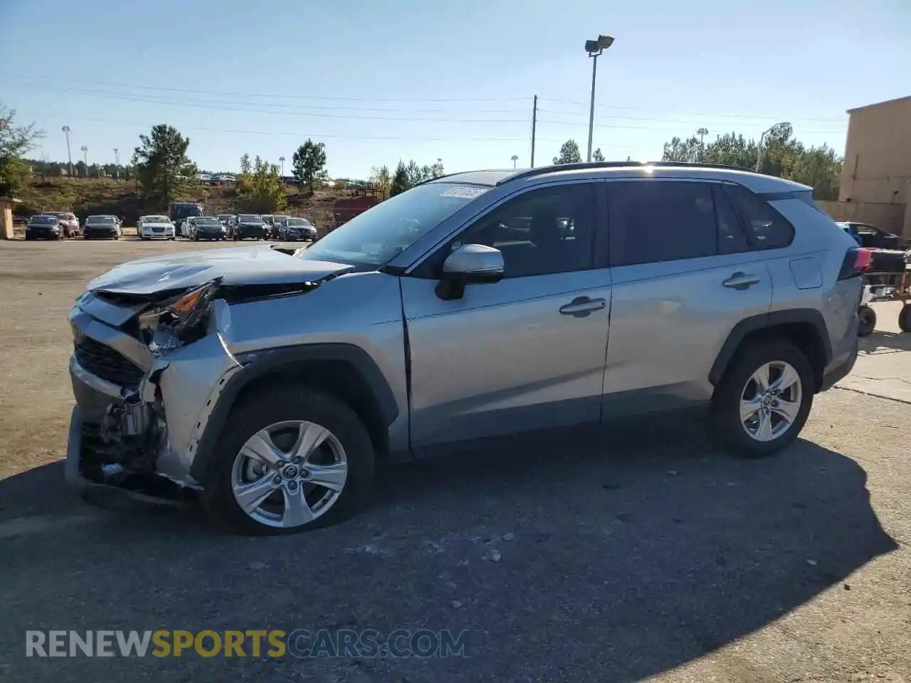 1 Photograph of a damaged car 2T3W1RFV1MC167355 TOYOTA RAV4 2021