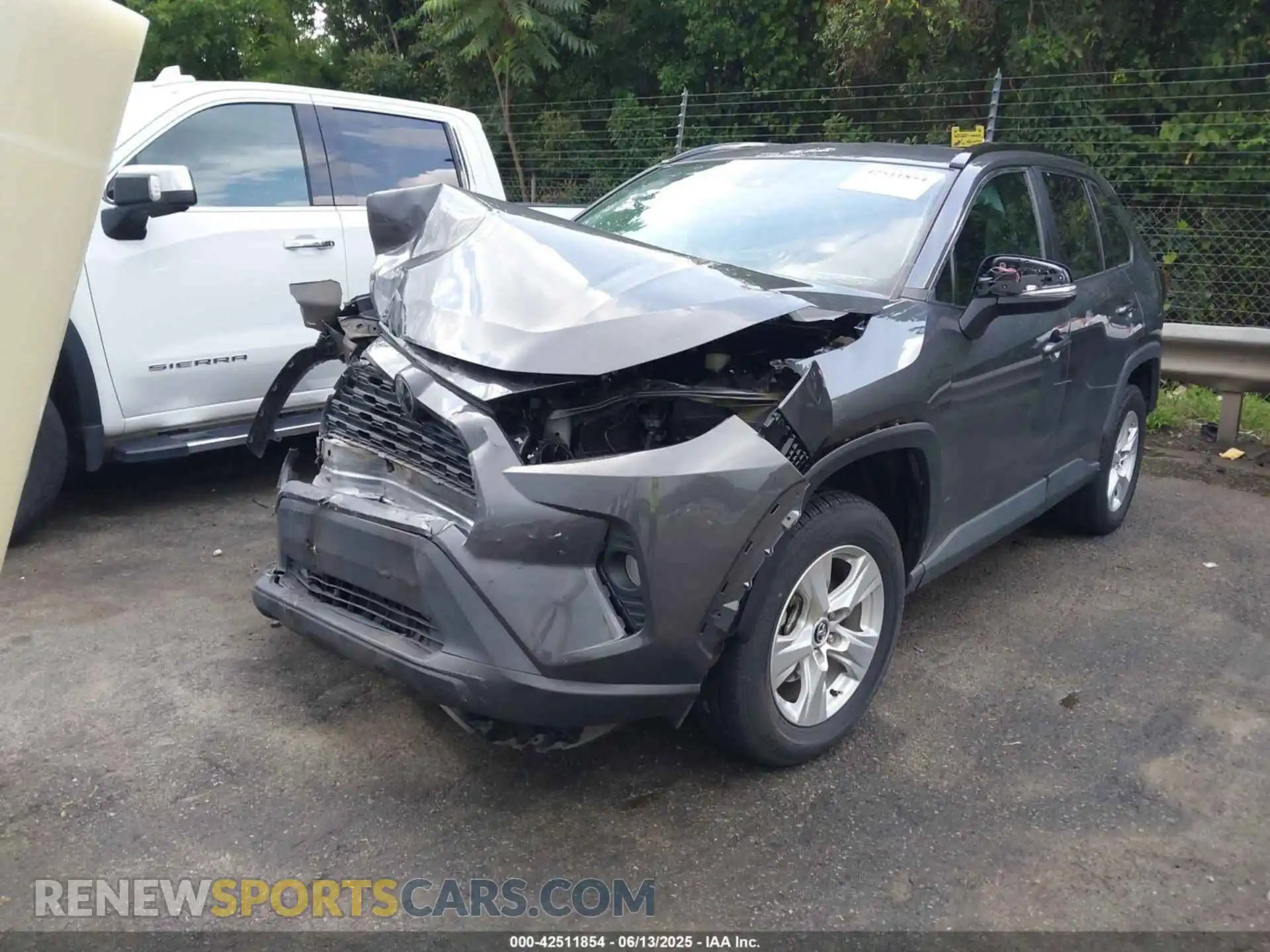 2 Photograph of a damaged car 2T3W1RFV1MW107168 TOYOTA RAV4 2021