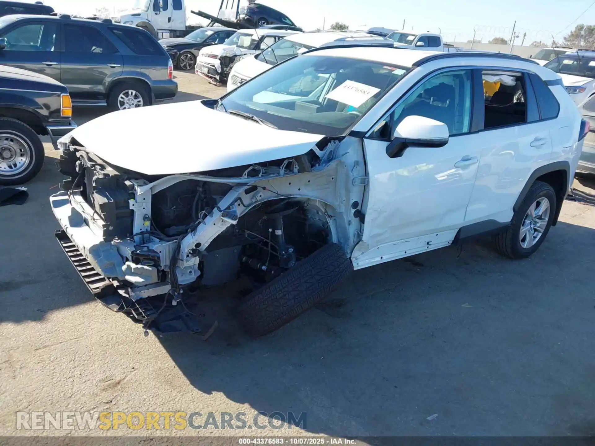 2 Photograph of a damaged car 2T3W1RFV1MW111950 TOYOTA RAV4 2021