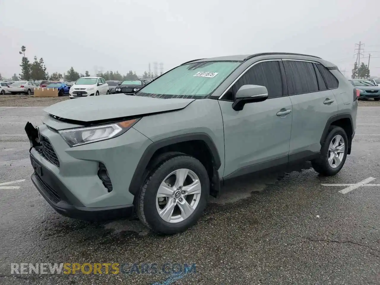 1 Photograph of a damaged car 2T3W1RFV1MW122530 TOYOTA RAV4 2021