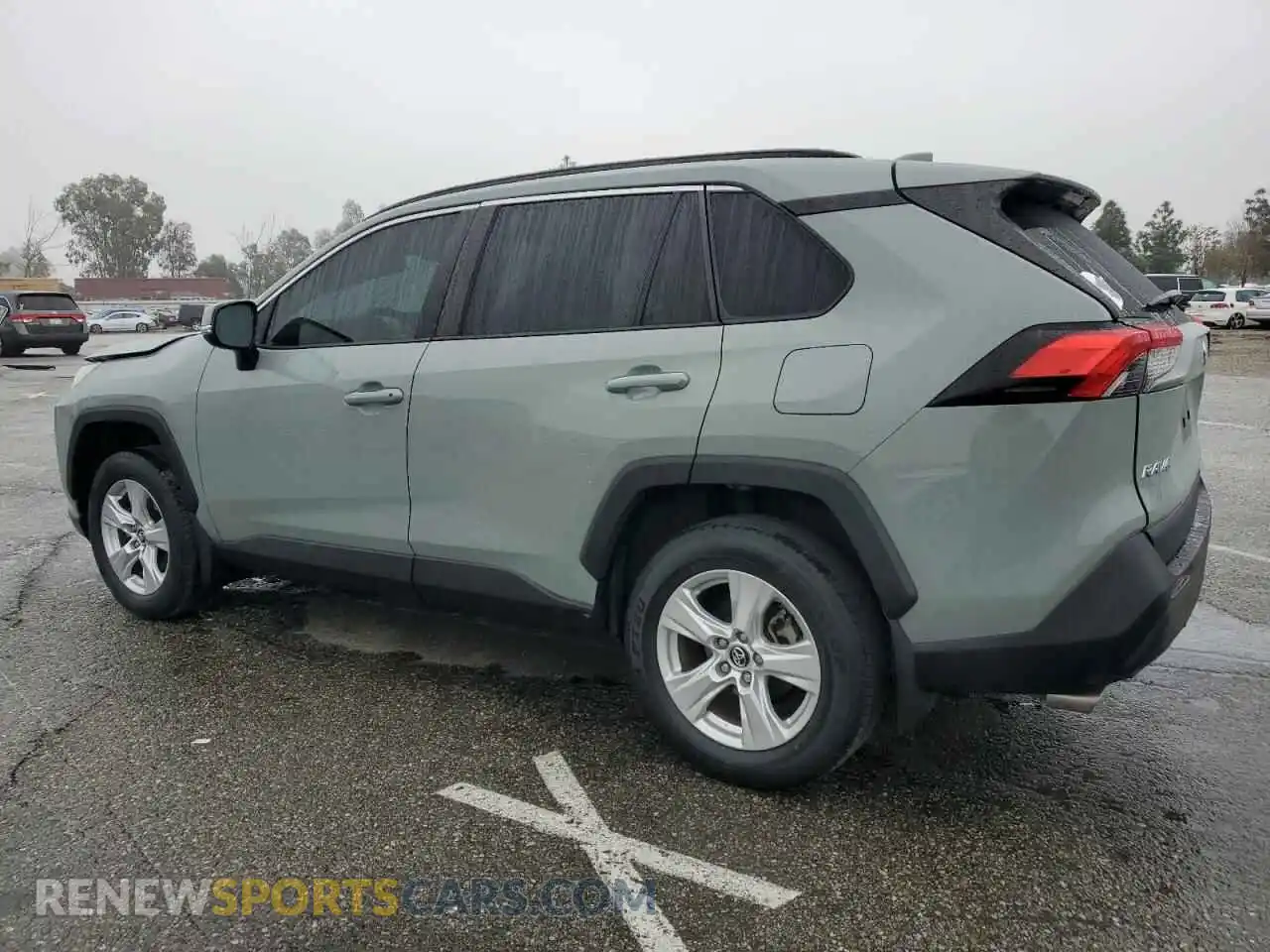2 Photograph of a damaged car 2T3W1RFV1MW122530 TOYOTA RAV4 2021