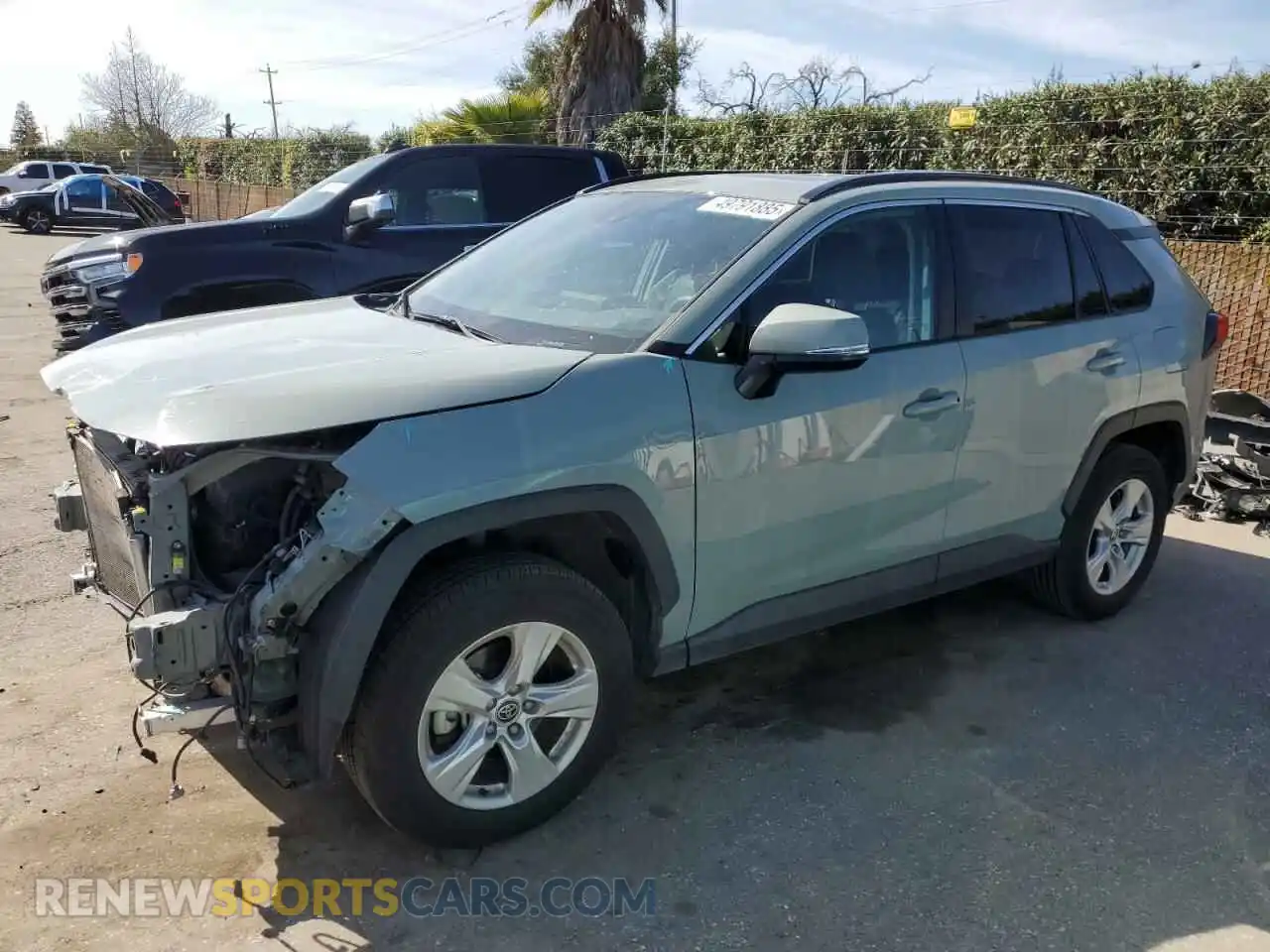 1 Photograph of a damaged car 2T3W1RFV1MW139604 TOYOTA RAV4 2021
