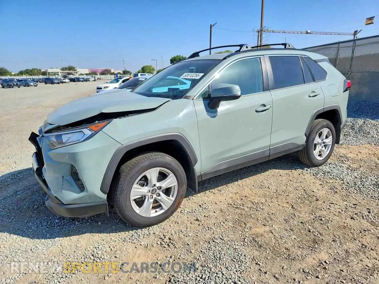 1 Photograph of a damaged car 2T3W1RFV1MW161215 TOYOTA RAV4 2021