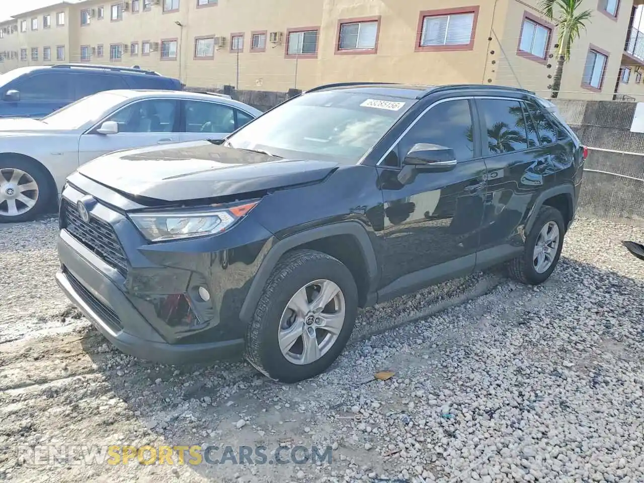 1 Фотография поврежденного автомобиля 2T3W1RFV1MW161683 TOYOTA RAV4 2021
