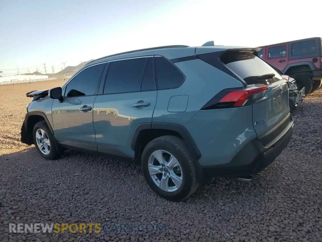 2 Photograph of a damaged car 2T3W1RFV1MW165118 TOYOTA RAV4 2021