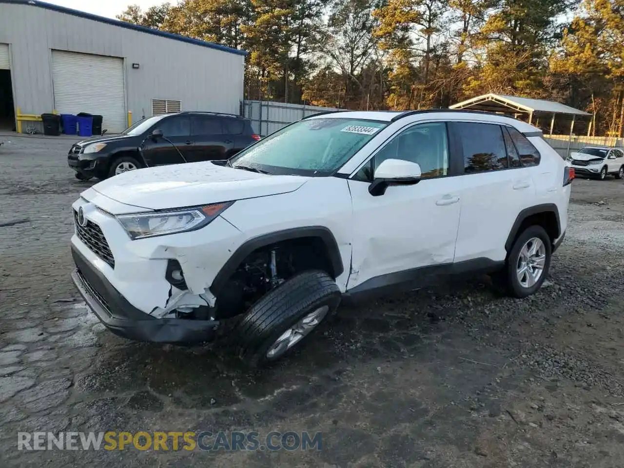 1 fotografías del automóvil dañado 2T3W1RFV1MW167886 TOYOTA RAV4 2021