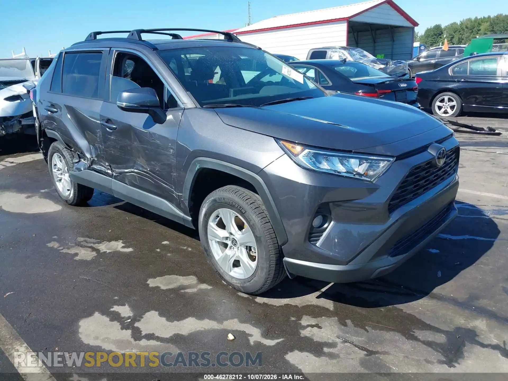 1 fotografías del automóvil dañado 2T3W1RFV1MW180461 TOYOTA RAV4 2021